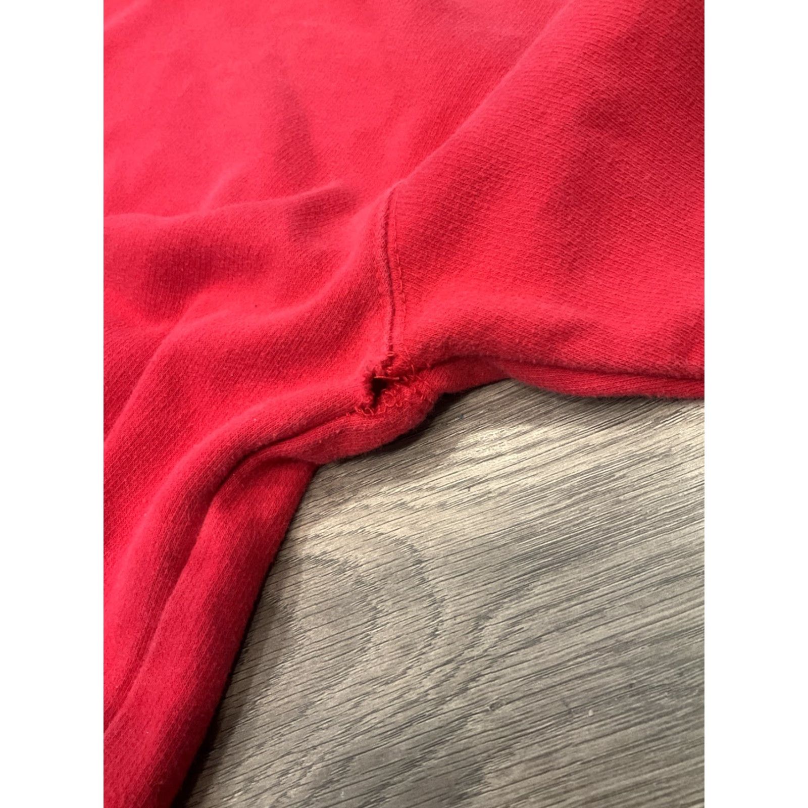 Vintage Orisue Is For The Hungry Mike Tyson Hoodie Size M Mens Pullover Graphic Print Red USA Sweatshirt Cotton Fleece All Seasons Size US M / EU 48-50 / 2 - 5 Thumbnail
