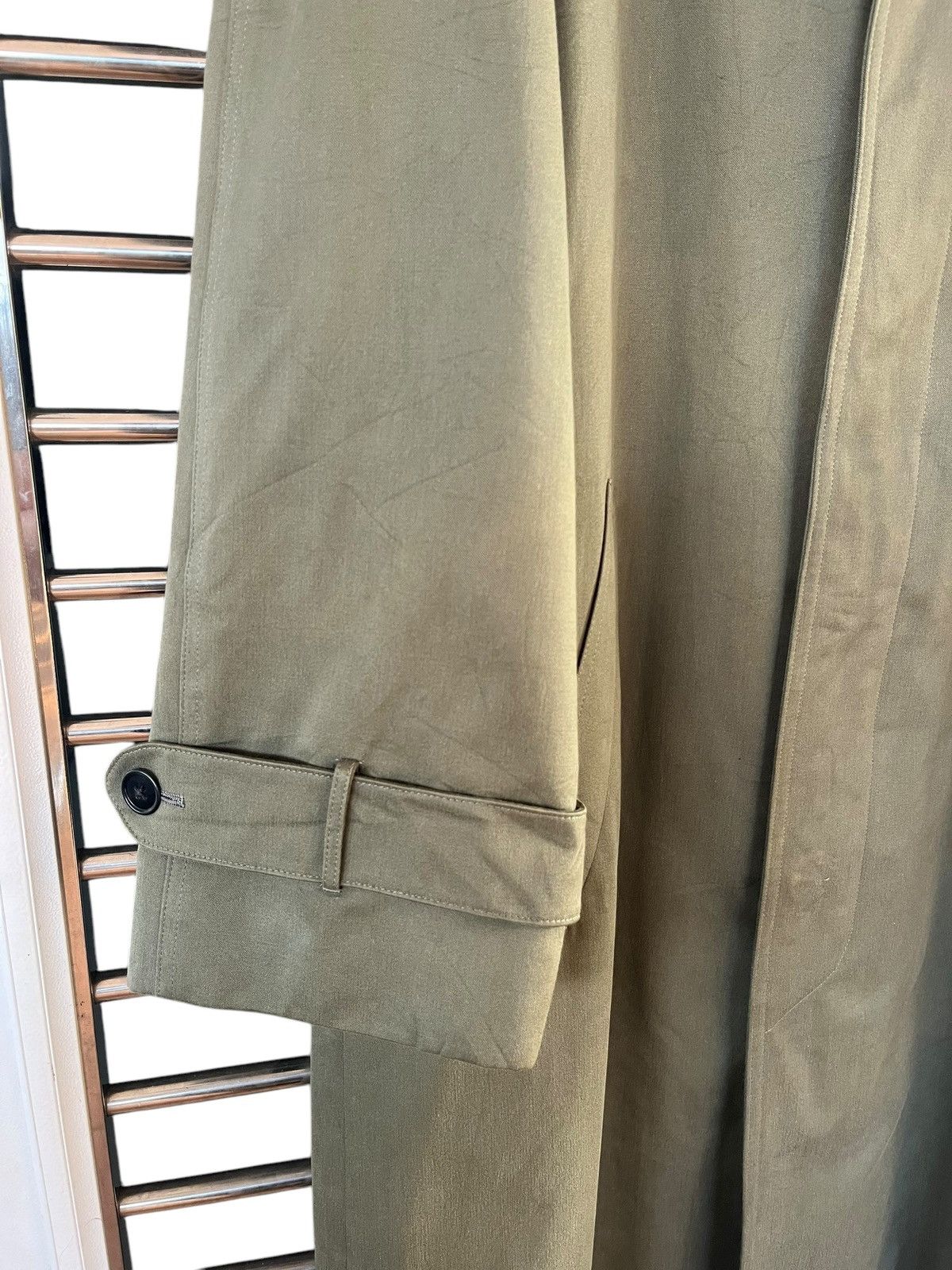 Vintage YVES SAINT LAUREN POUR HOMME TRENCH COAT Size US L / EU 52-54 / 3 - 4 Thumbnail