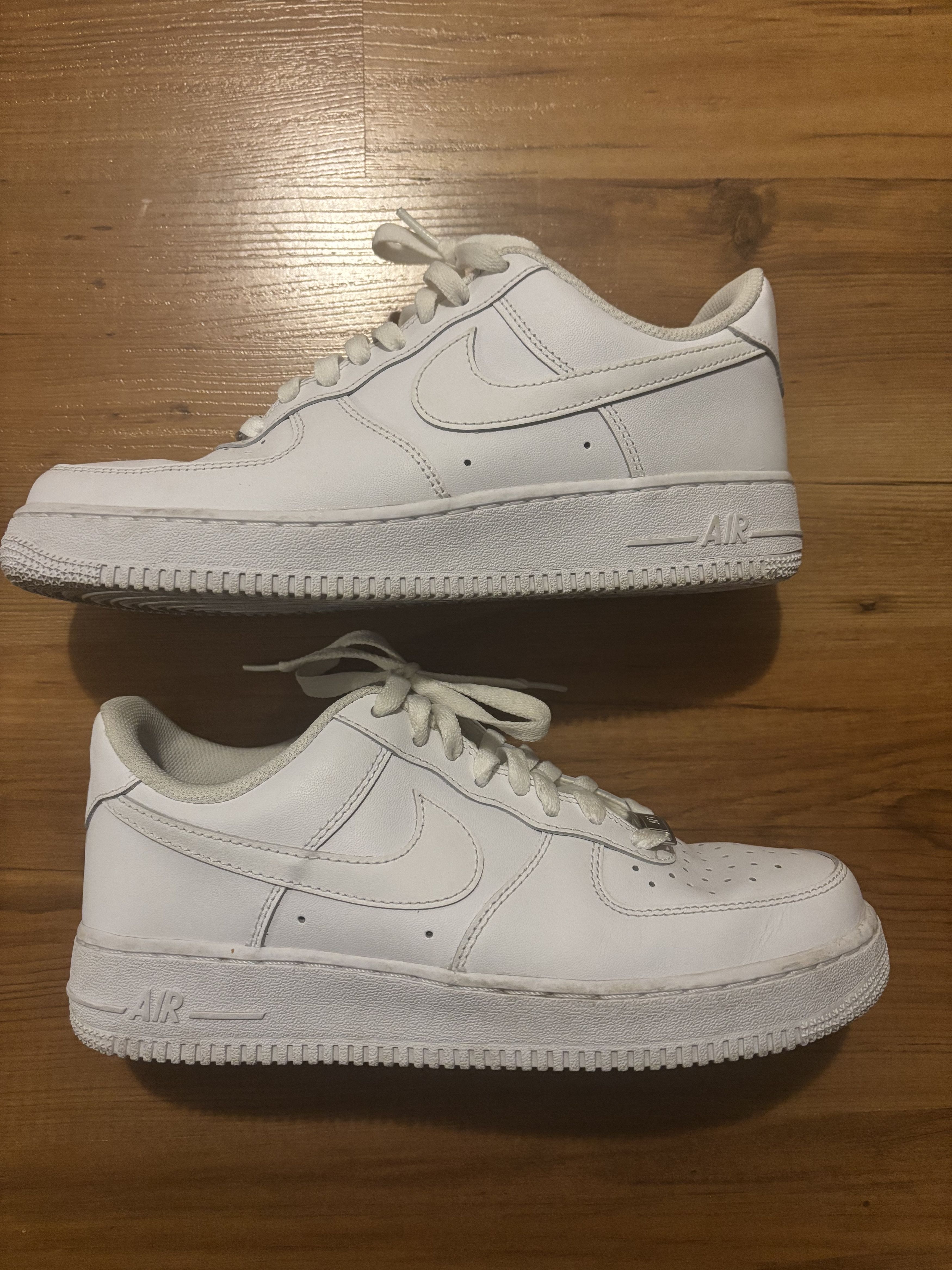 Nike Nike Air Force 1 All White Size US 8 / EU 41 - 2 Thumbnail