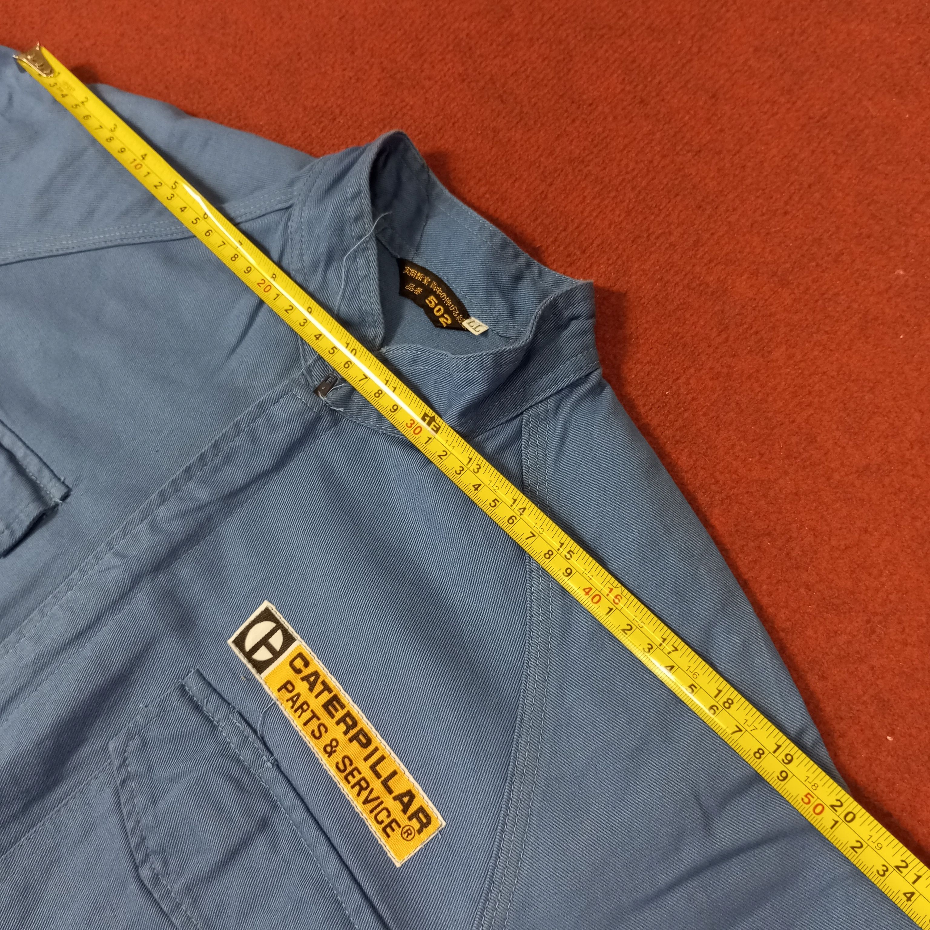 Japanese Brand × Vintage Vintage Caterpillar Mitsubishi Workwear Coverall Jacket Size US M / EU 48-50 / 2 - 12 Thumbnail
