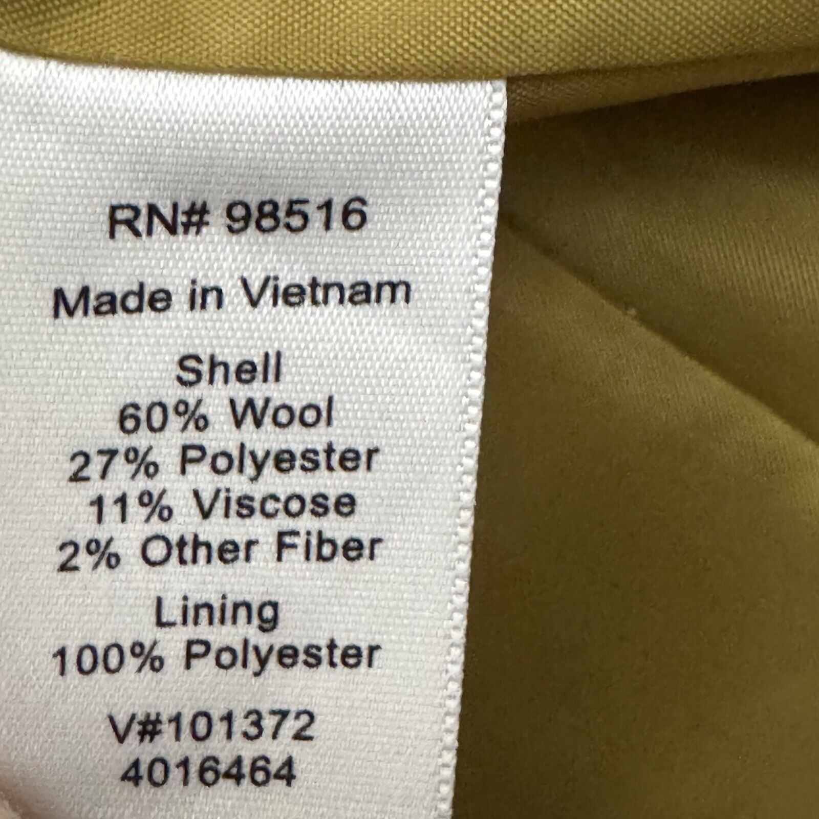 Coldwater Creek Coldwater Creek Wool Blend Winter Coat Women XL 16 Pea Green Size XL / US 12-14 / IT 48-50 - 9 Thumbnail