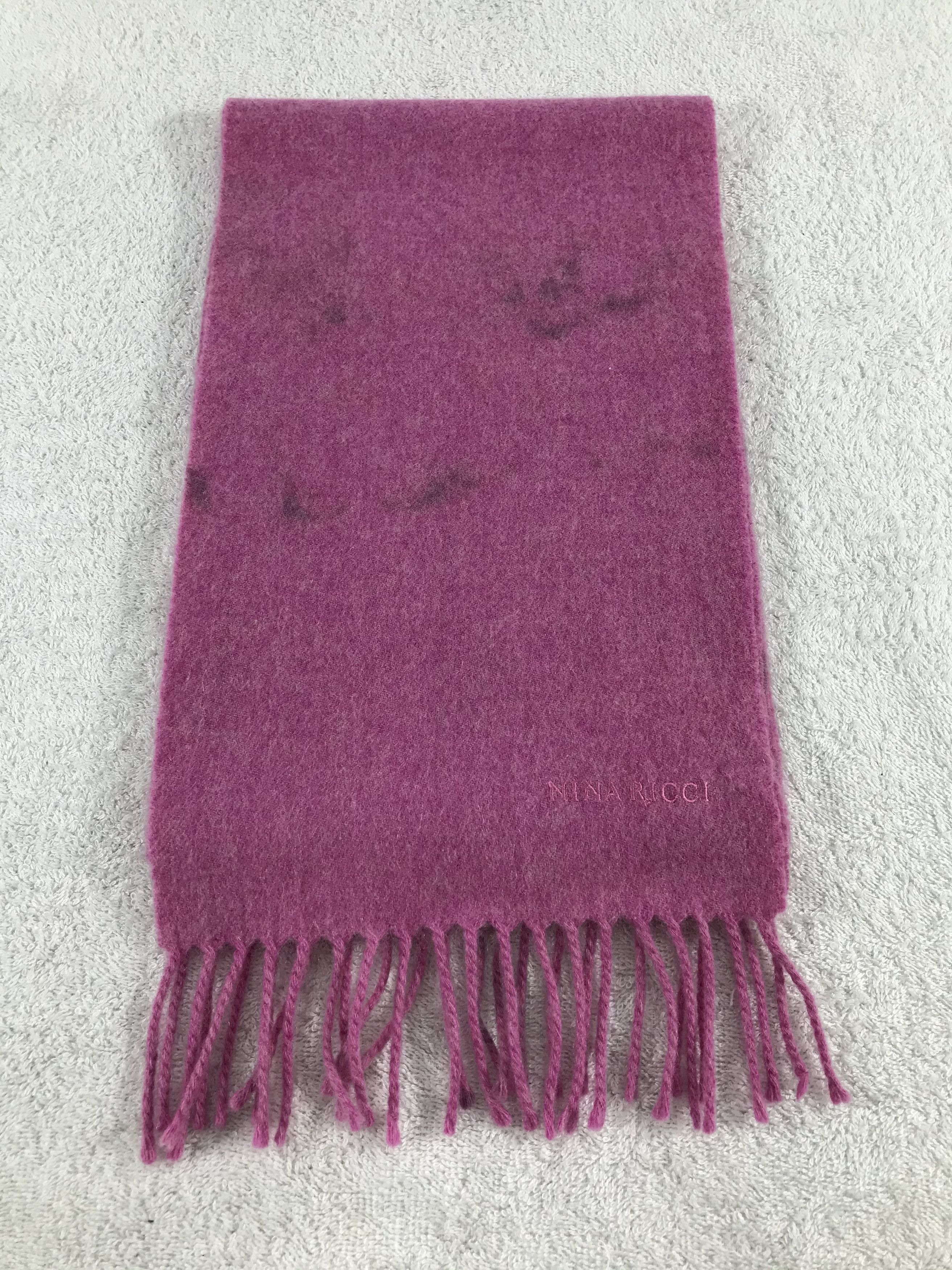 Vintage Nina Ricci Scarf / Muffler / Neckwear - WW1259 Size ONE SIZE - 3 Thumbnail