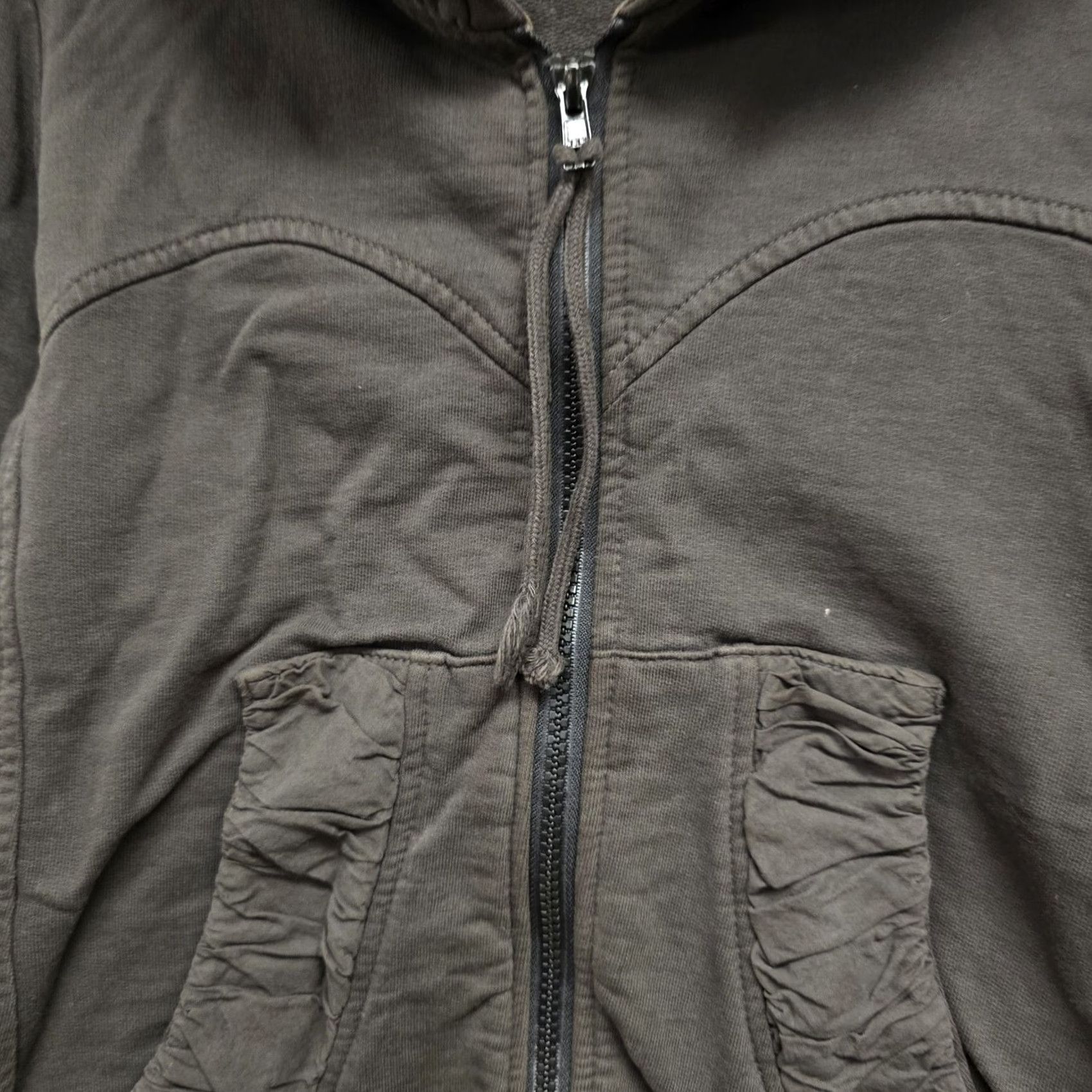 Vintage Prairie Underground Hoodie Organic Cotton USA Seattle M Black 100% Cotton Full Zip Hooded Pockets Womens Size M / US 6-8 / IT 42-44 - 3 Thumbnail