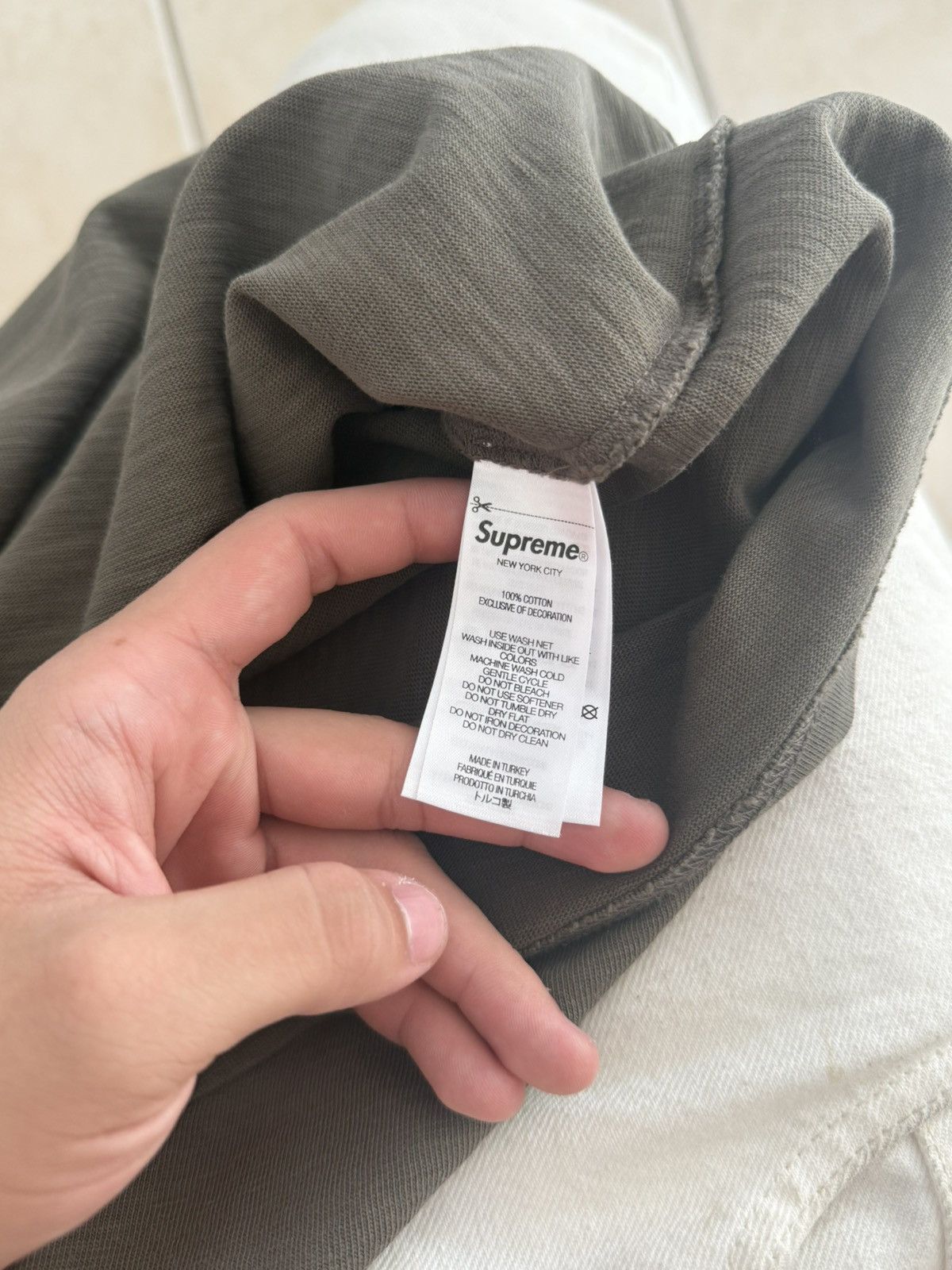 Supreme Beautiful supreme short sleeve burgandy and olive Size US M / EU 48-50 / 2 - 7 Thumbnail
