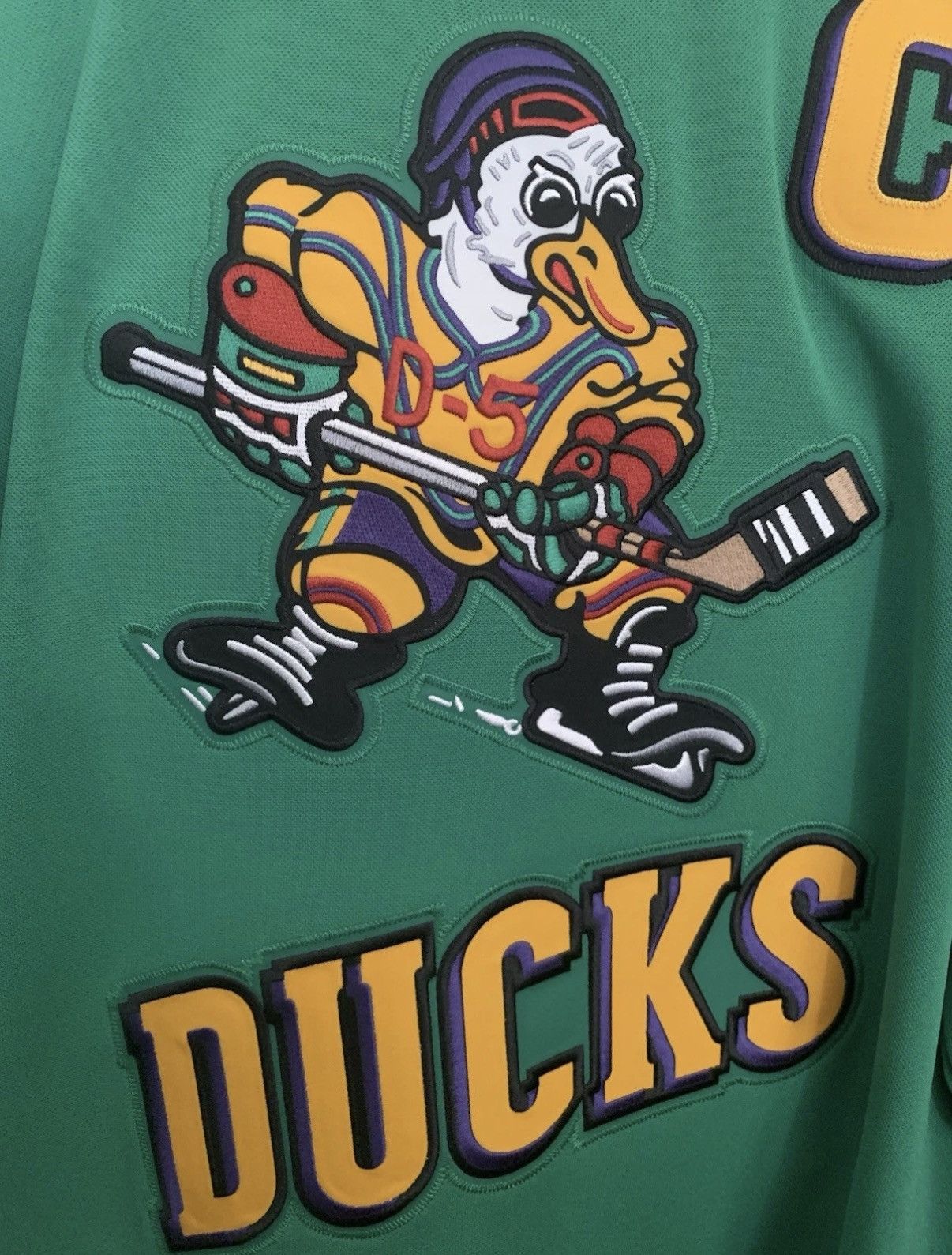 Adidas × Disney Authentic Mighty Ducks Charlie Conway Hockey Jersey Size 52 Size US L / EU 52-54 / 3 - 2 Thumbnail