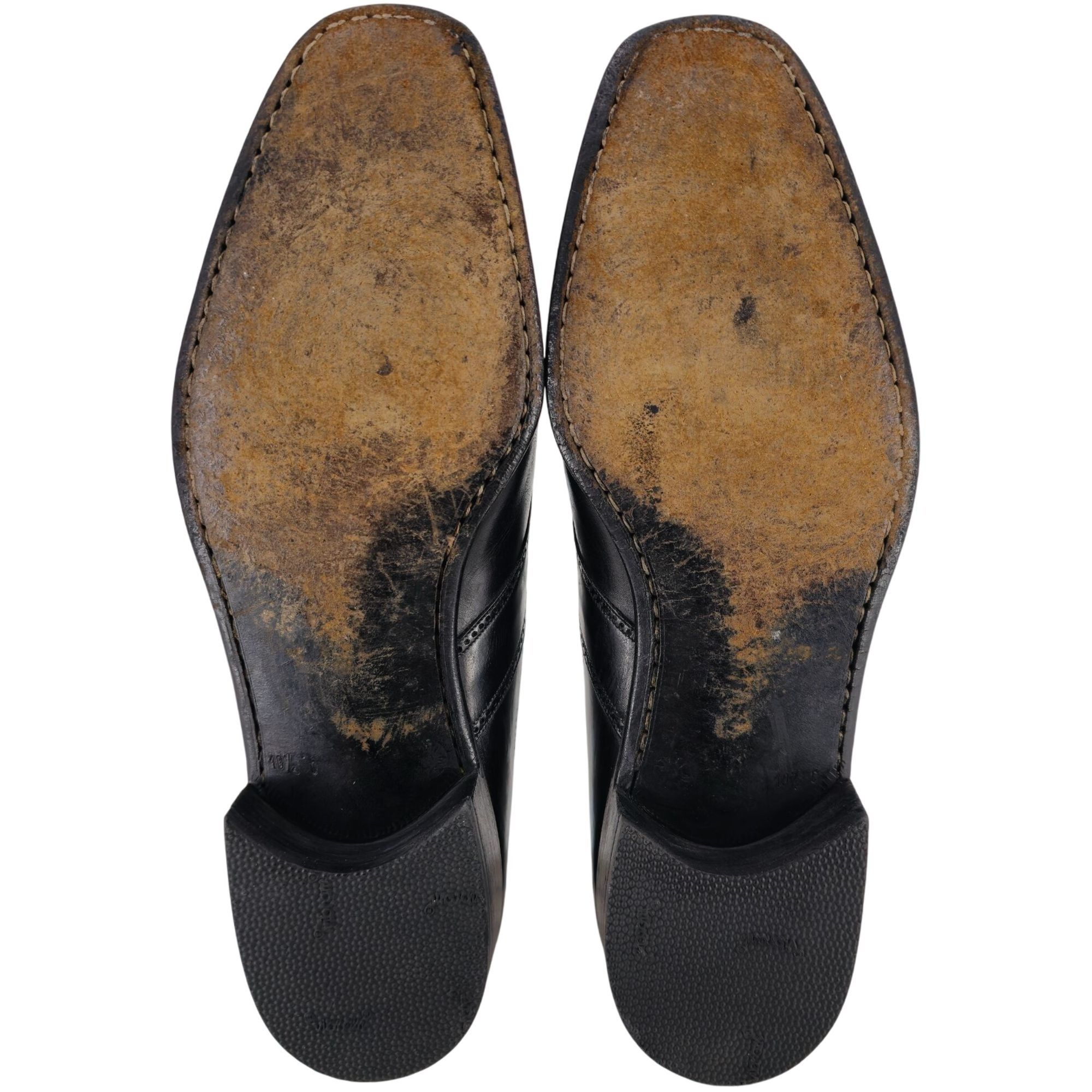Other Vintage Barletta Handmade Italian Dress Shoes Men size 10.5C Size US 10.5 / EU 43-44 - 3 Thumbnail
