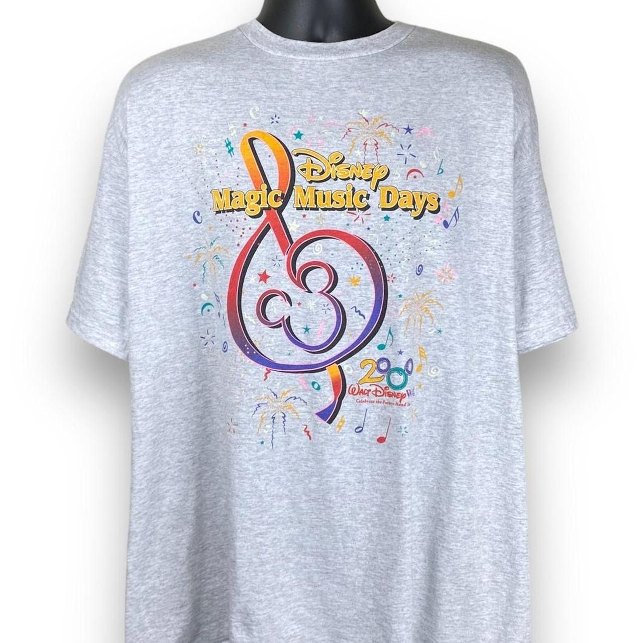 Disney × Mickey Mouse × Vintage Vintage Walt Disney World Magic Music Days Mickey Tshirt Size US XL / EU 56 / 4 - 1 Thumbnail
