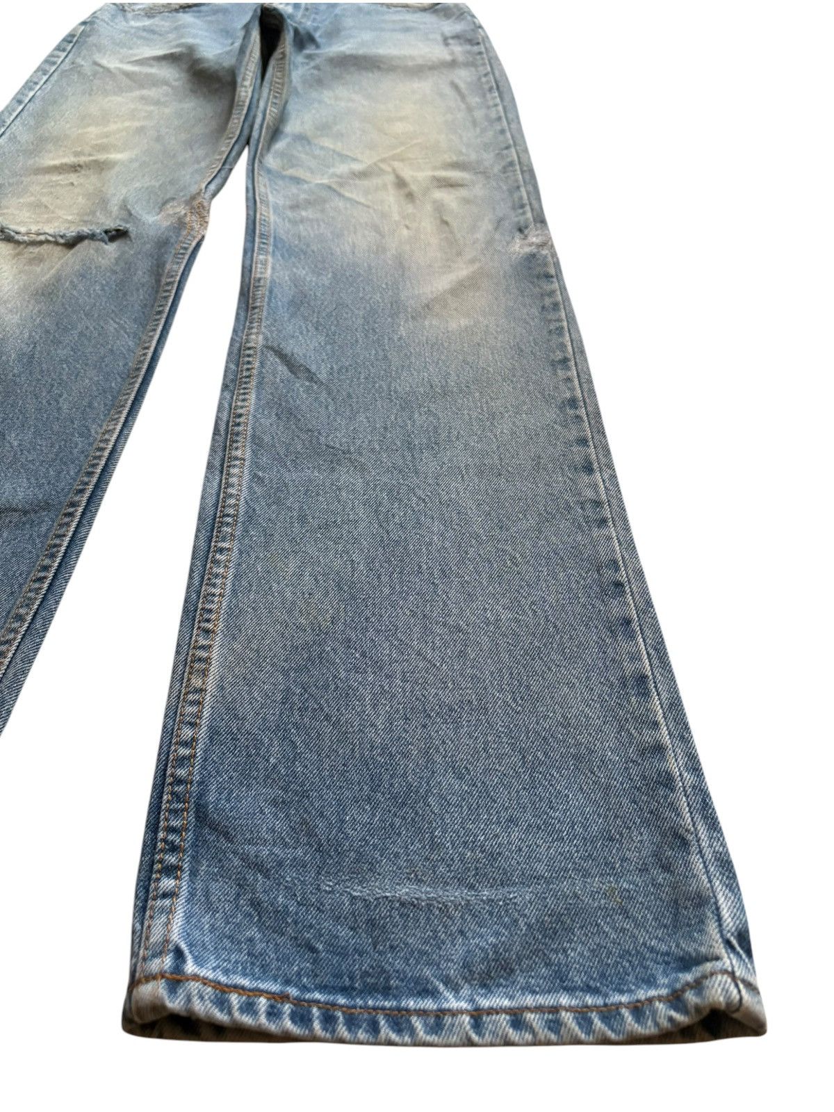 Levi's Vintage 90s Levis 220 Orange Tab Mud Wash Loose Jeans Size US 30 / EU 46 - 7 Thumbnail