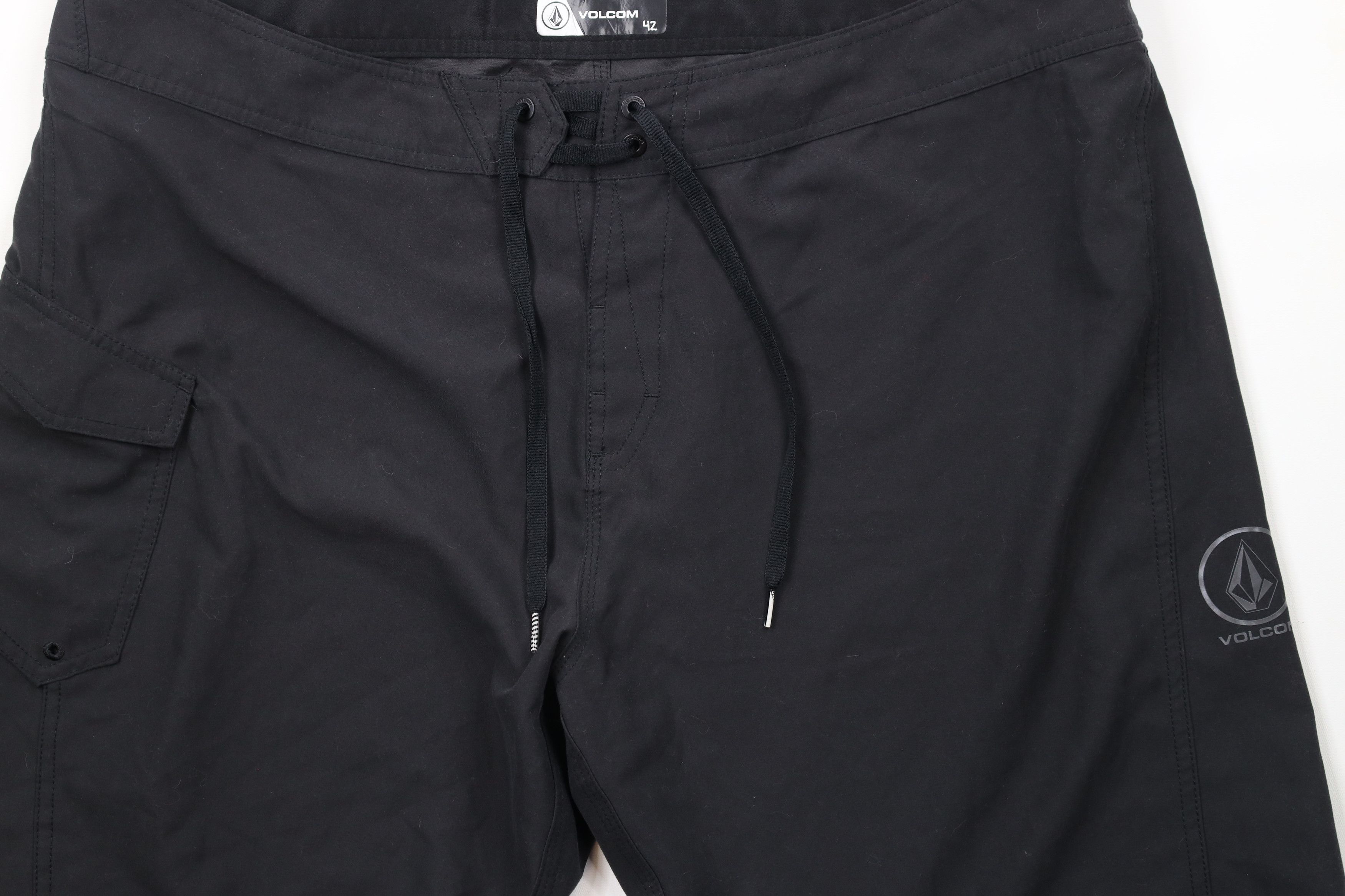 Vintage × Volcom Vintage Volcom Out Surfing Board Shorts Swim Trunks Black Size US 42 / EU 58 - 3 Thumbnail