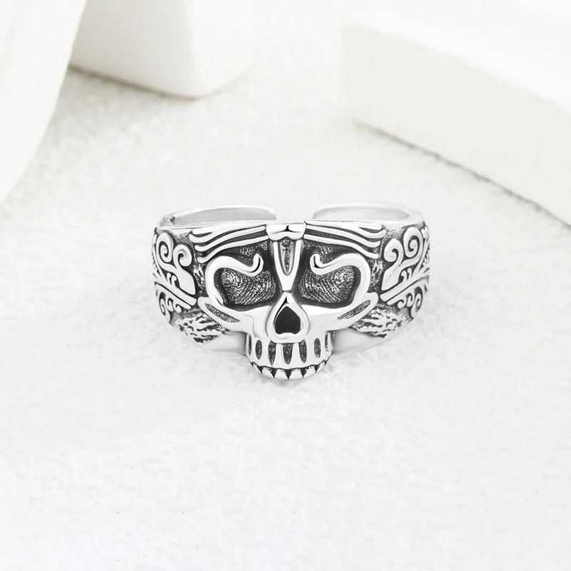 Jewelry Skeleton Trendy Rings Size ONE SIZE - 1 Thumbnail