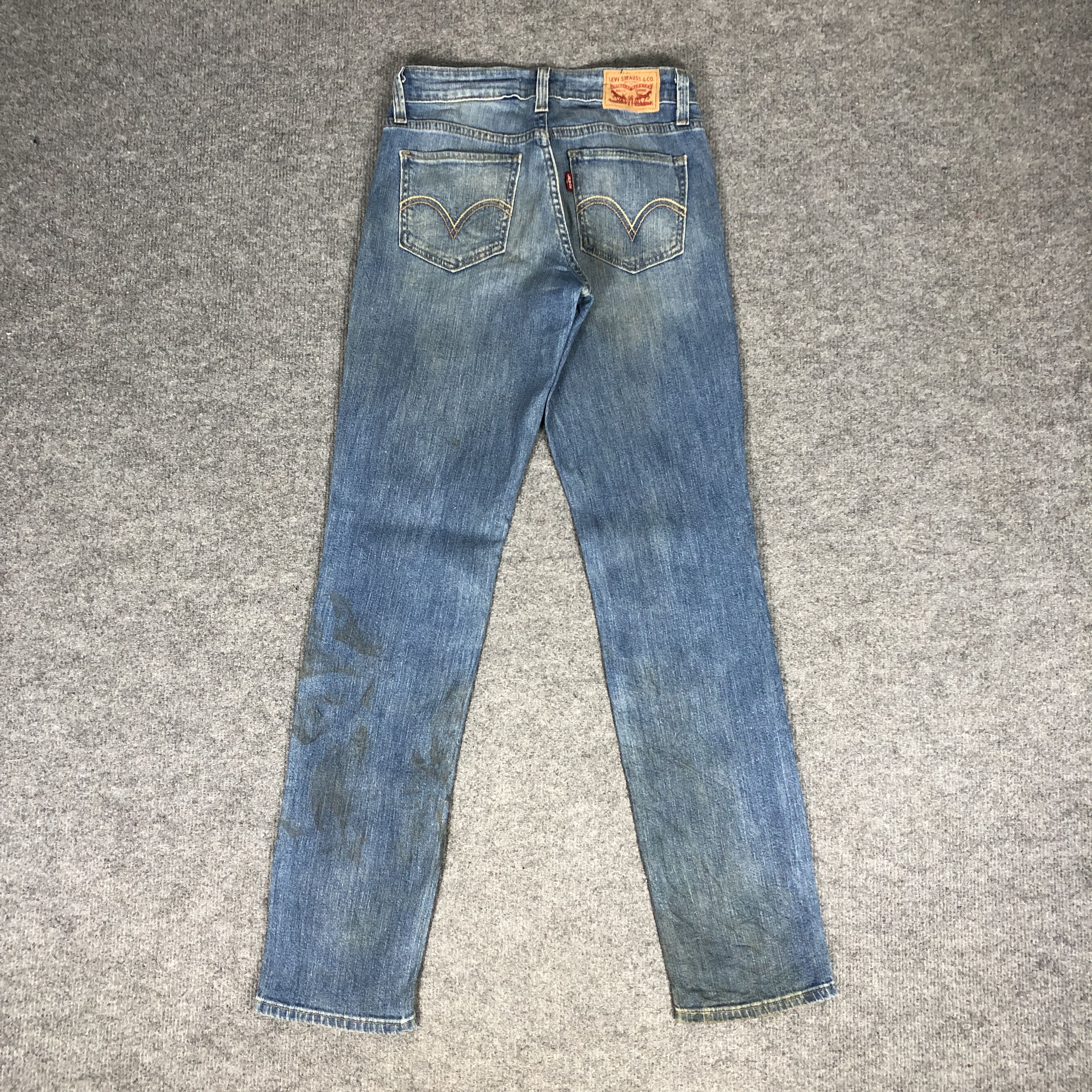 Levi's × Vintage Womens Vintage Levis 518 Jeans Straight L1093W Size 27" / US 4 / IT 40 - 4 Thumbnail