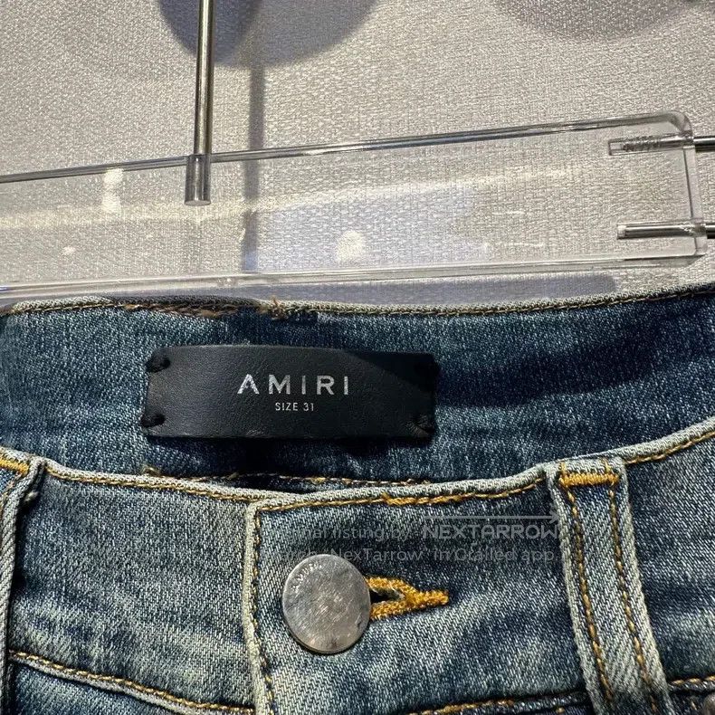 Amiri Amiri Size 31 Multi-element badge washes out jeans Size US 31 - 3 Thumbnail
