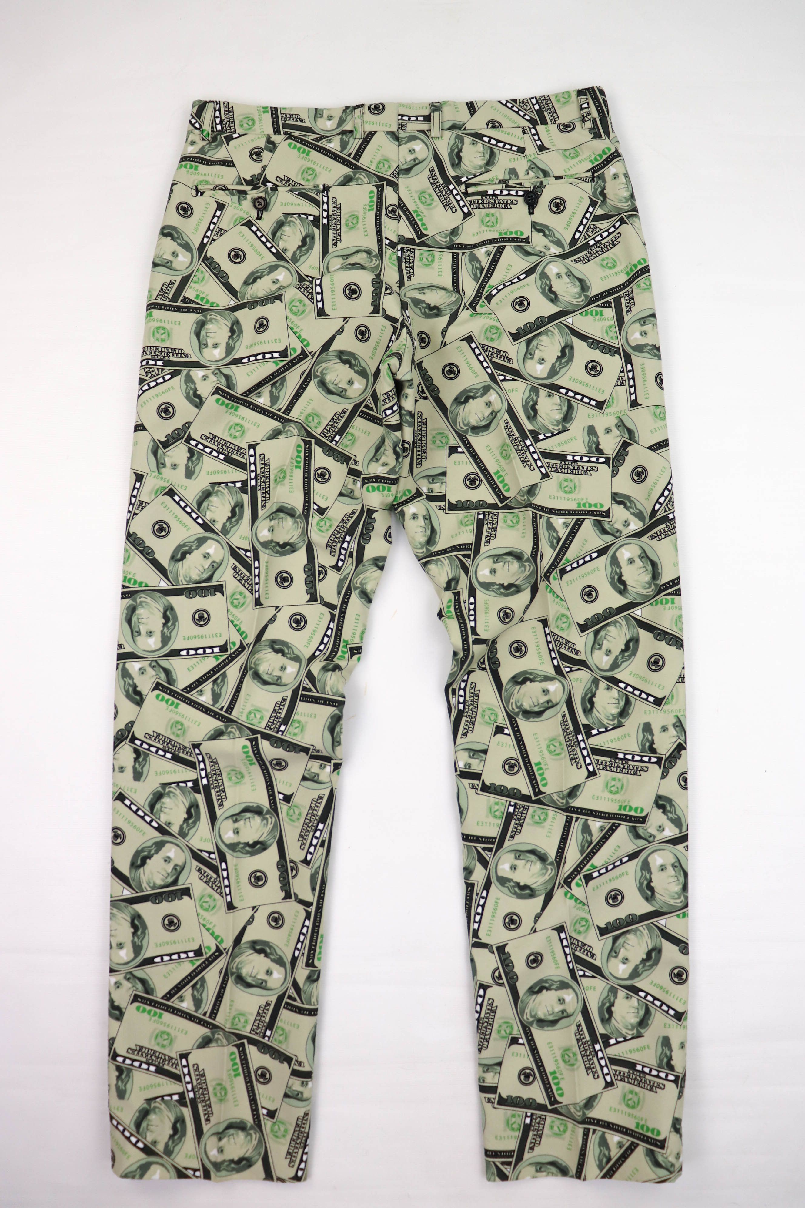 Other OppoSuits $100 Franklin Graphics Polyester Trousers Pants Size US 36 / EU 52 - 2 Thumbnail