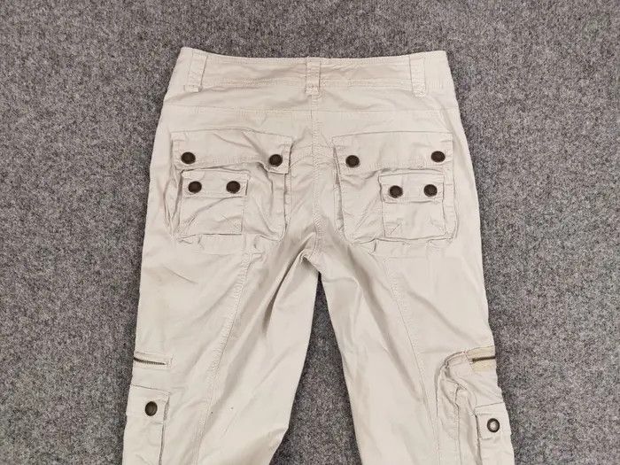 Le Grande Bleu (L.G.B.) Vintage 90's Japanese Baggy Multi Pocket Cargo pants Womens Size 32" / US 10 / IT 46 - 4 Thumbnail