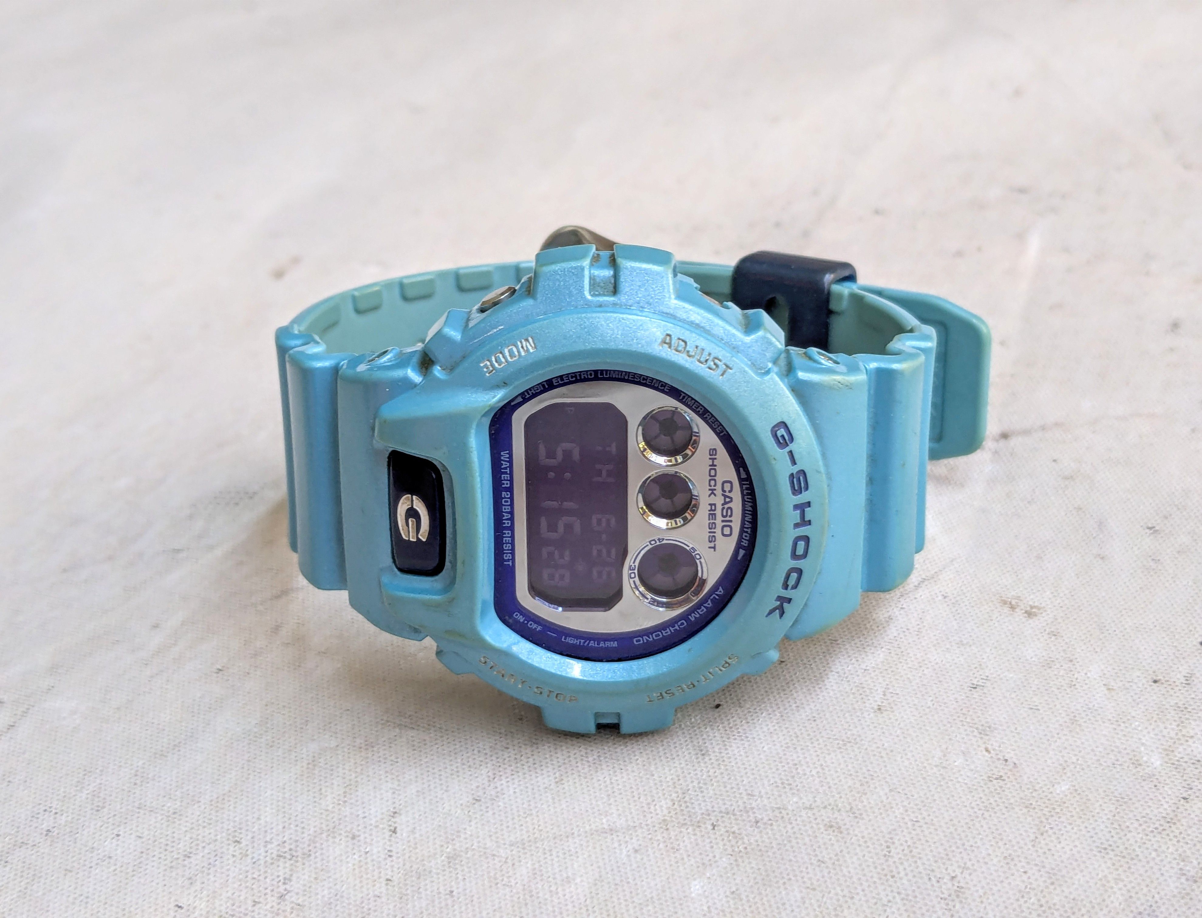Casio Casio G-shock Watch DW6900 Blue Turquoise Purple Size ONE SIZE - 2 Thumbnail
