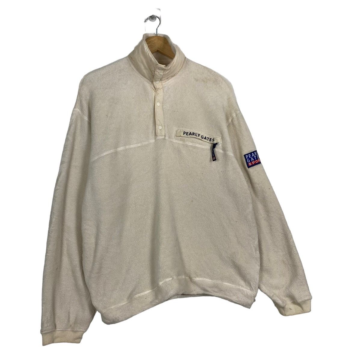 Japanese Brand JAPANASE PEARLY GATES HALFZIP FLEECE Size US M / EU 48-50 / 2 - 3 Thumbnail
