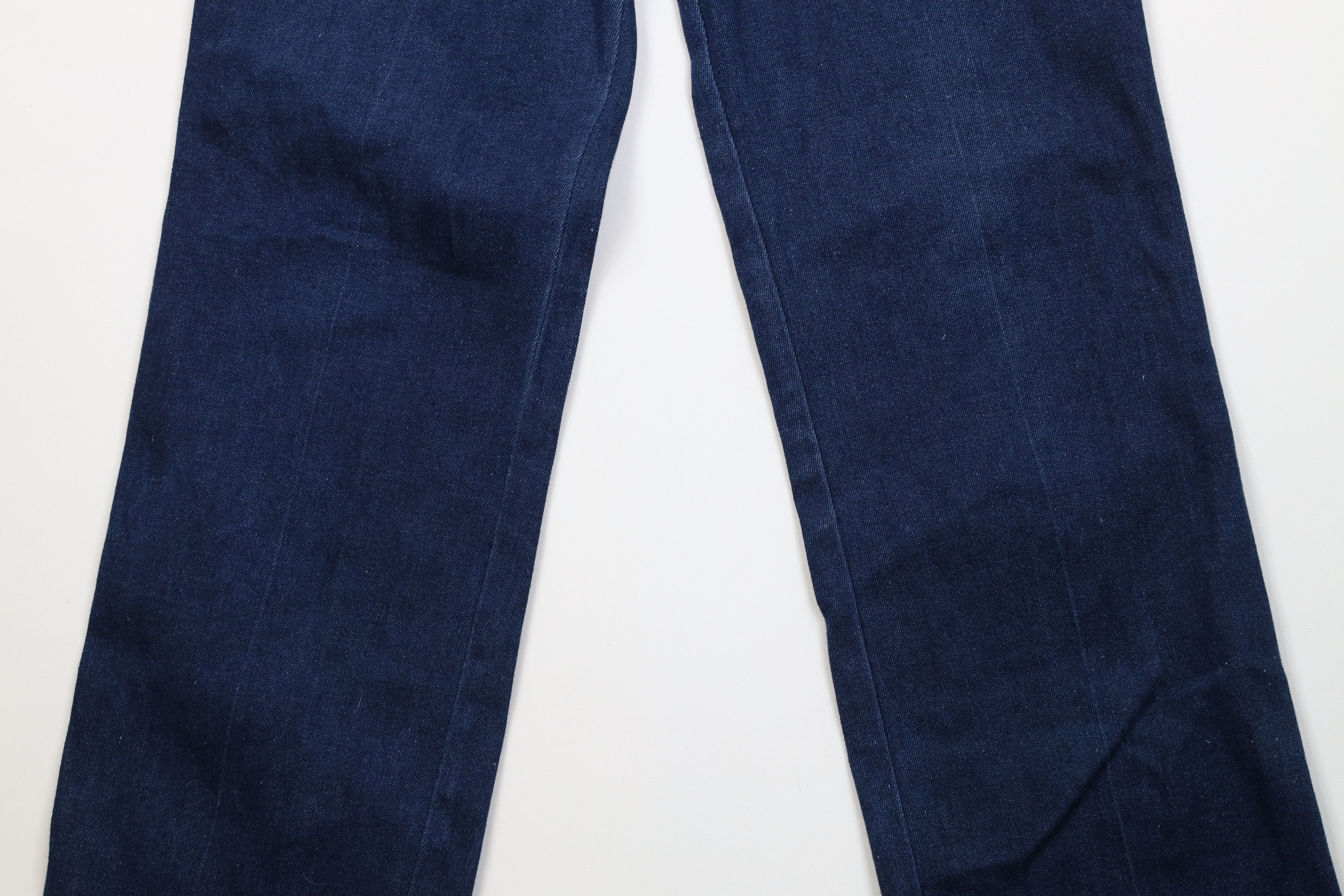 Vintage Vintage 70s Streetwear Flared Wide Leg Denim Jeans Blue USA Size 34" / US 12 / IT 48 - 3 Thumbnail