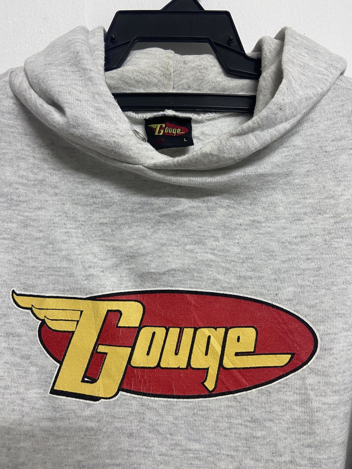 Vintage Vintage GOUGE Skateboard Hoodie Made in USA Size US L / EU 52-54 / 3 - 2 Thumbnail
