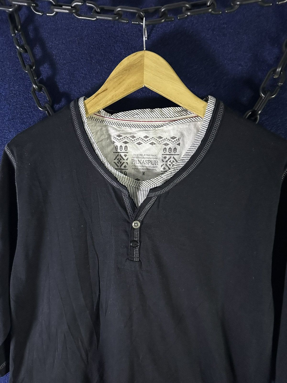 Raf Simons Japanese Double Layer 3/4 Sleeve Raf Simons Style Size US M / EU 48-50 / 2 - 2 Thumbnail