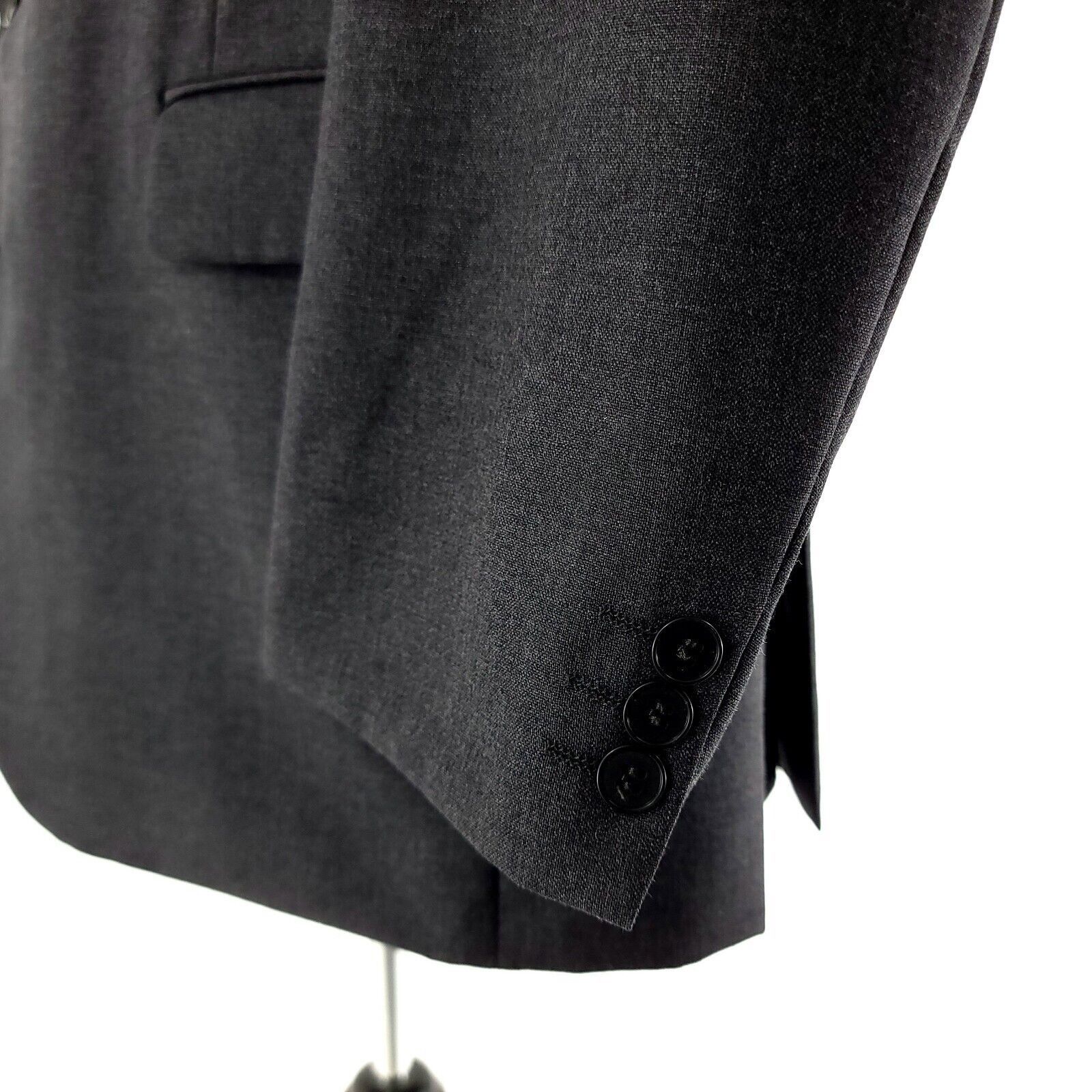 Savile Row DAMAGED Alexandre London Of England Savile Row Wool 2 Button Size 44L - 4 Thumbnail