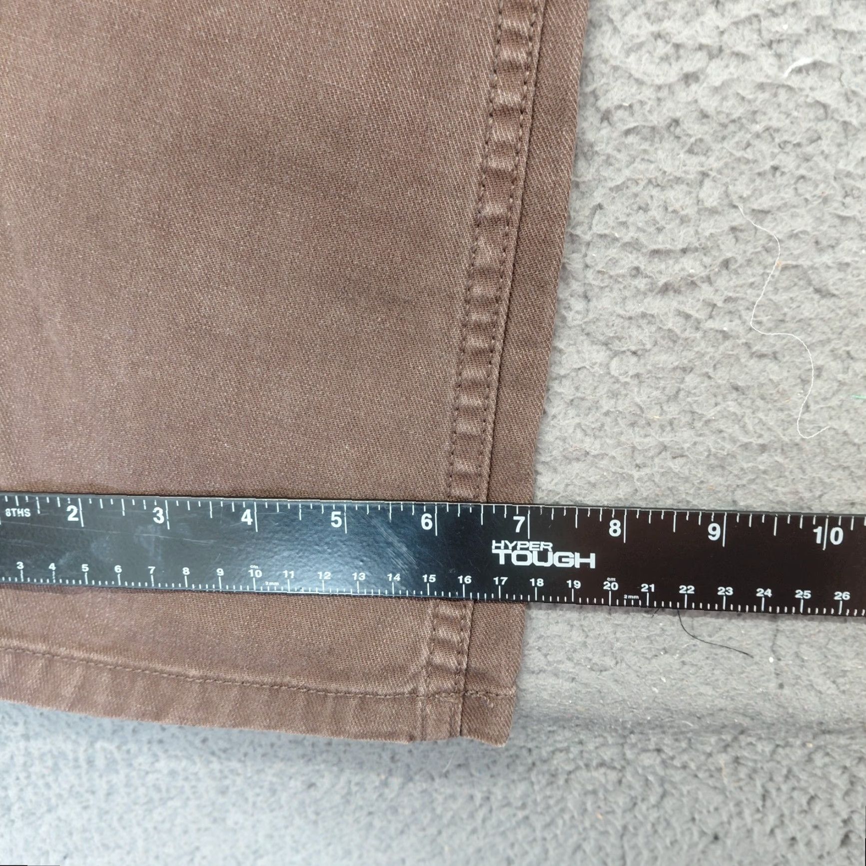 Express Express Jeans Women’s Size 6 Brown Denim Editor Design Studio Straight Stretch Jeans Size 28" / US 6 / IT 42 - 7 Thumbnail