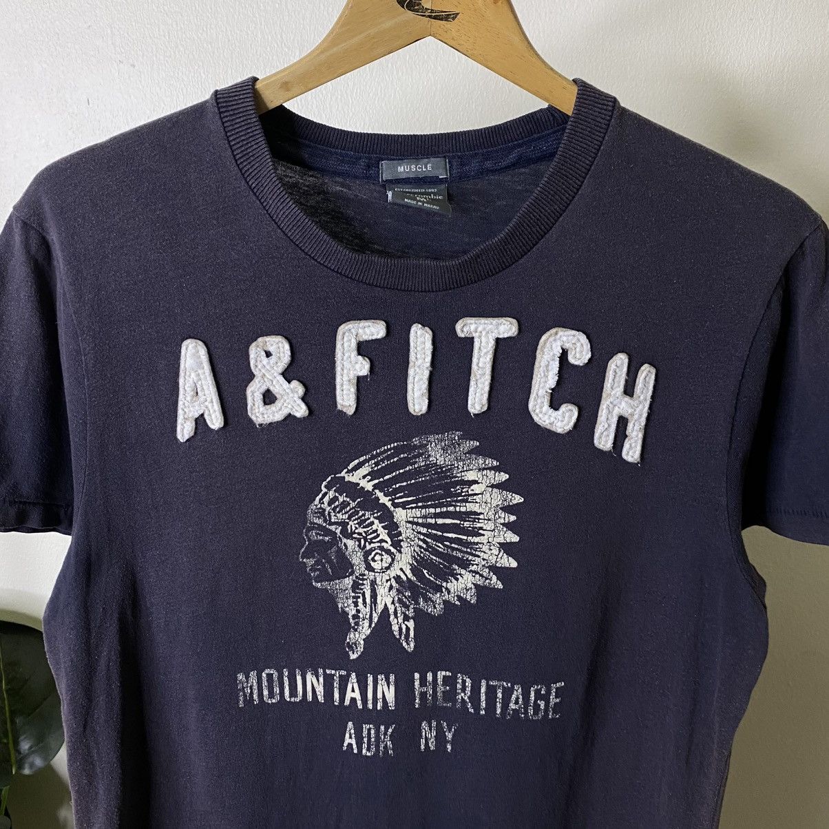 Abercrombie & Fitch Vintage Y2K Abercrombie & Fitch Muscle T Shirt Size US M / EU 48-50 / 2 - 2 Thumbnail