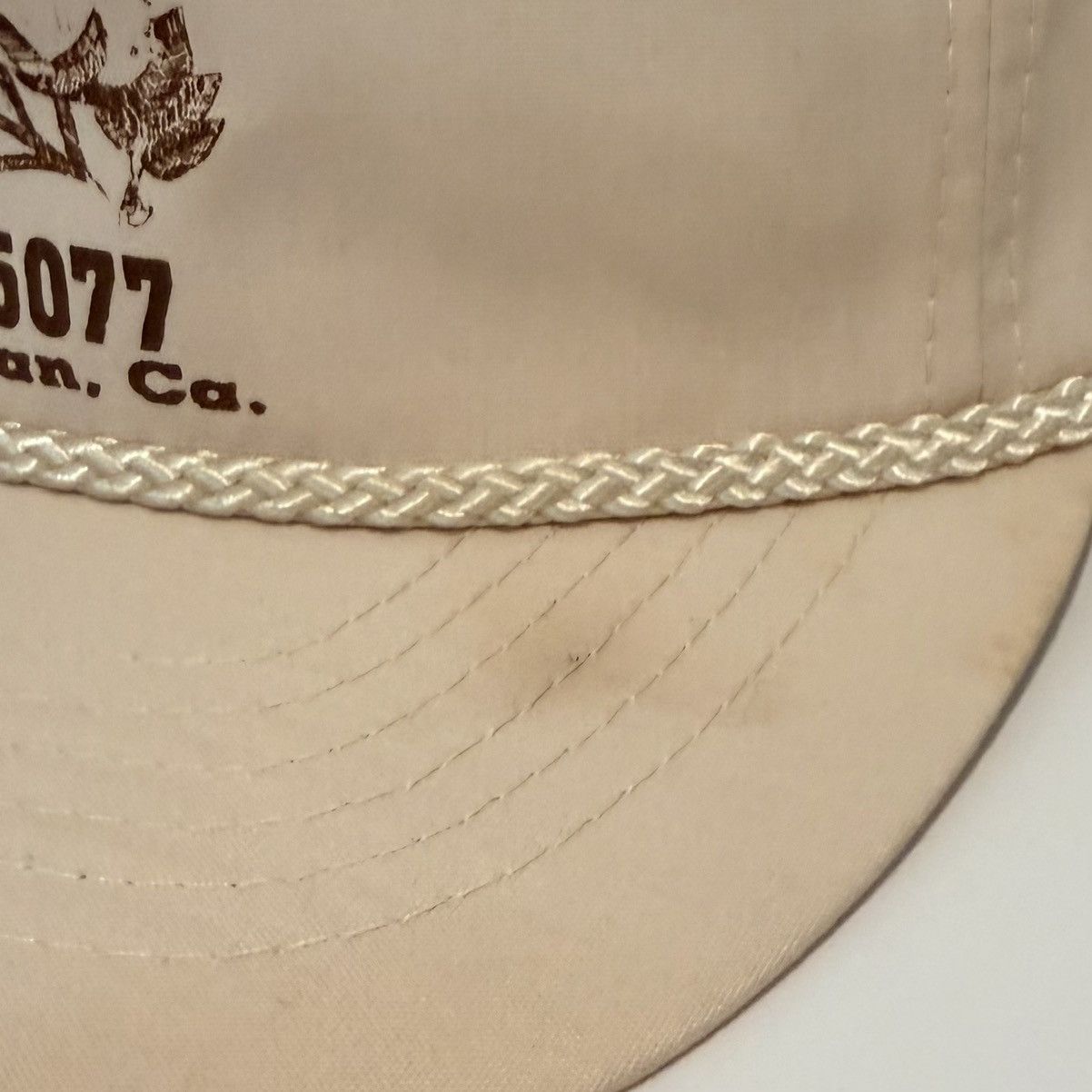 Otto Vintage Proctor Farms Hat Strap Back 80s Agricultural Size ONE SIZE - 3 Thumbnail