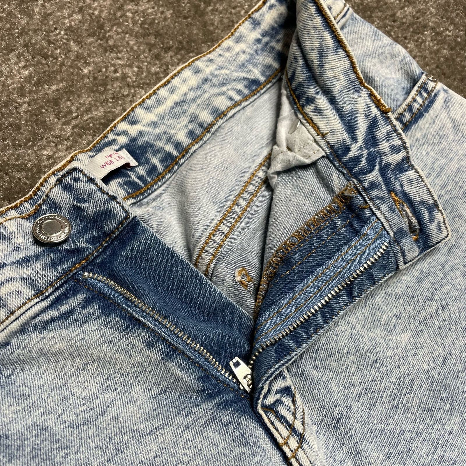 Kohl's So High Rise Wide Leg Jeans Size 30" / US 8 / IT 44 - 5 Thumbnail