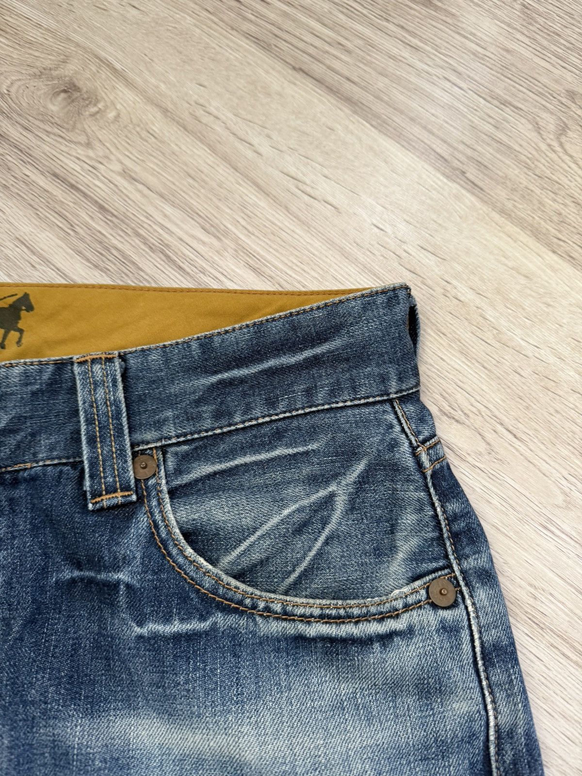 Levi's Levi’s 523 Distressed Jeans Y2K Grunge w Strap Altered Size US 34 / EU 50 - 9 Thumbnail