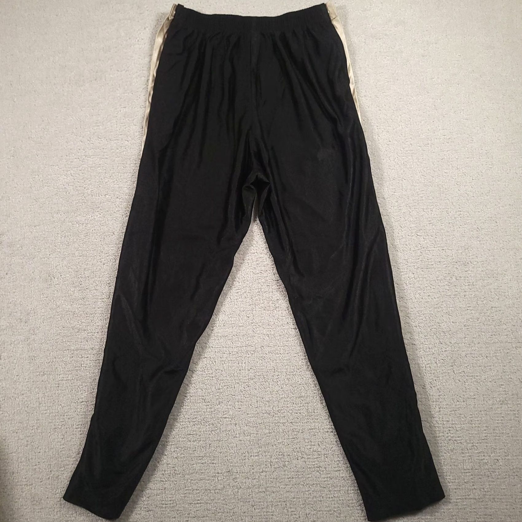 Converse VTG Converse Chuck Taylor All Star Tearaway Track Pants Size L 90s Snap Black Size US 33 - 7 Thumbnail