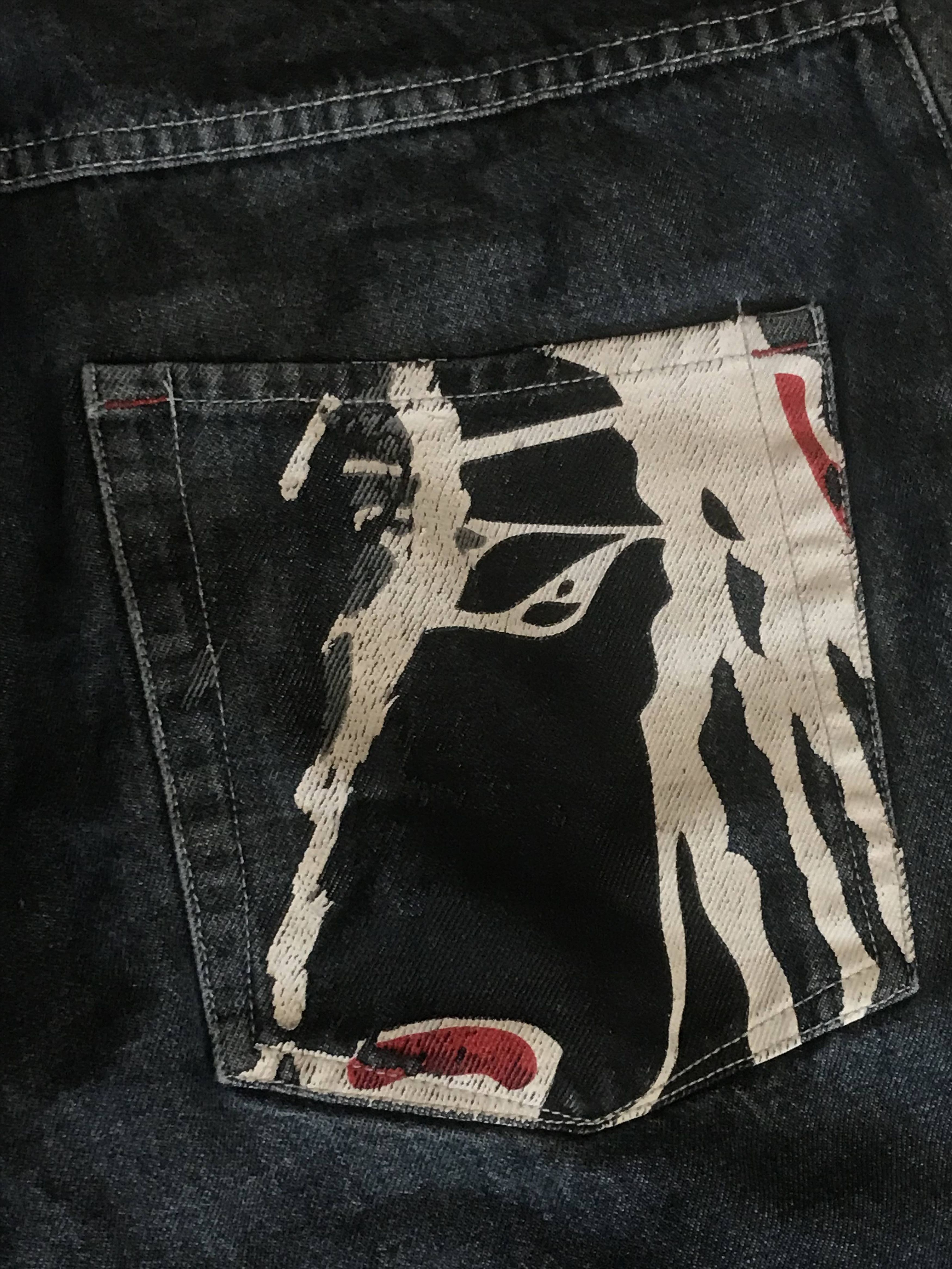 Snoop Dogg Snoop Dogg Y2K Baggy Jeans Rare Graphic Pocket, 34 Size US 34 / EU 50 - 3 Thumbnail