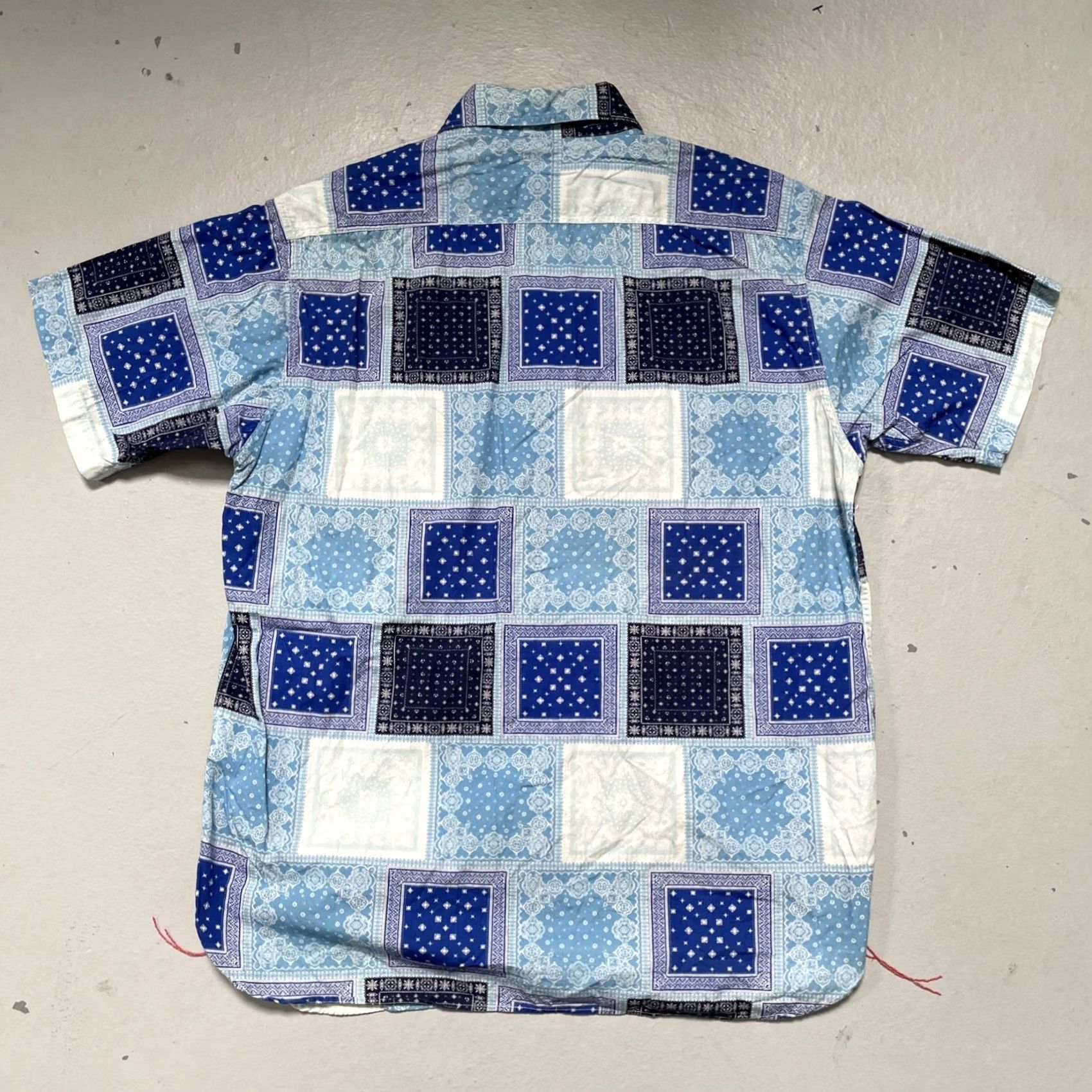 Sugar Cane Sugar Cane Work Shirt M Paisley Pattern Patchwork Light Made In Japan Size US M / EU 48-50 / 2 - 6 Thumbnail