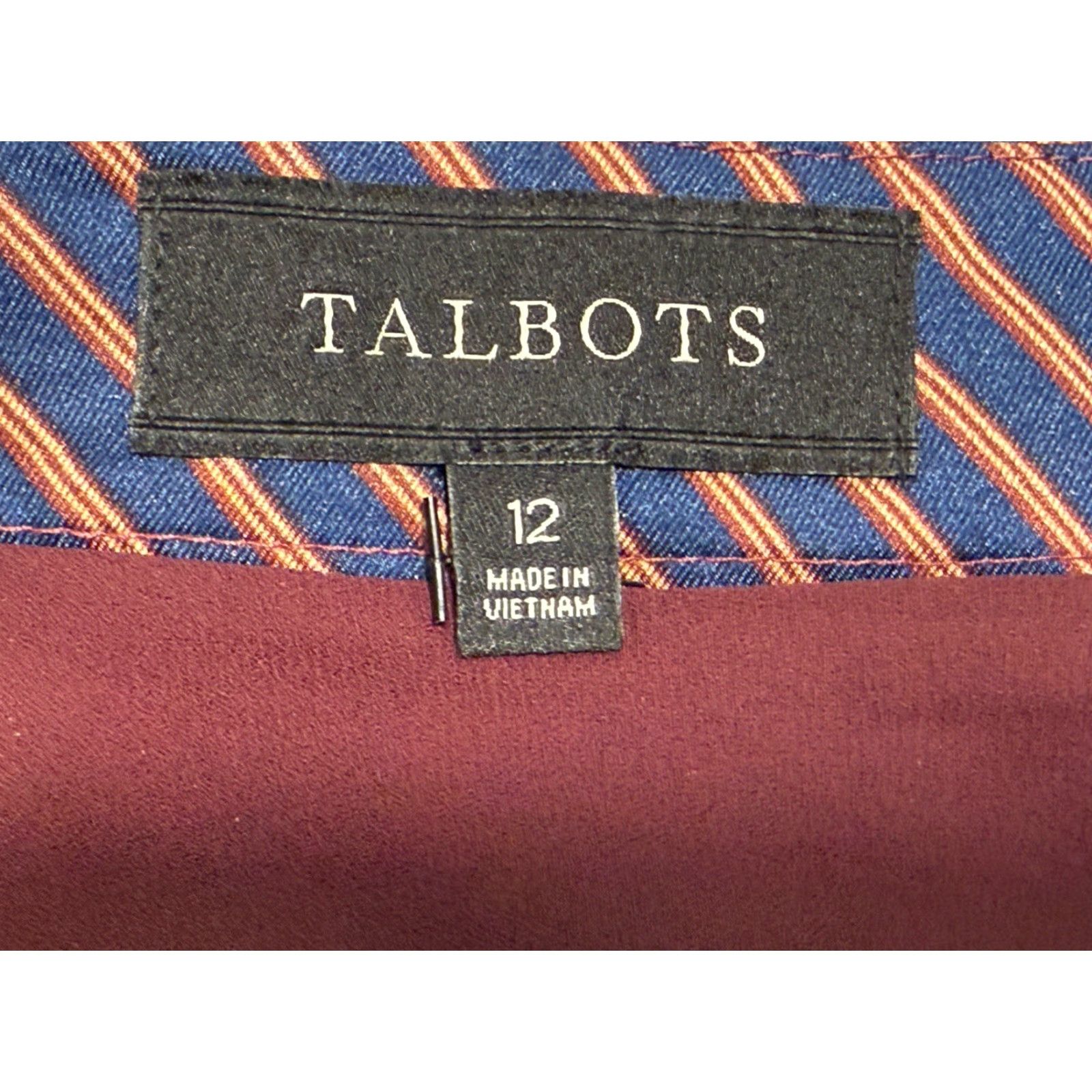 Talbots TALBOTS Equestrian Print Pleated Skirt Women's Size 12 Multicolor Knee Length Size 34" / US 12 / IT 48 - 5 Thumbnail