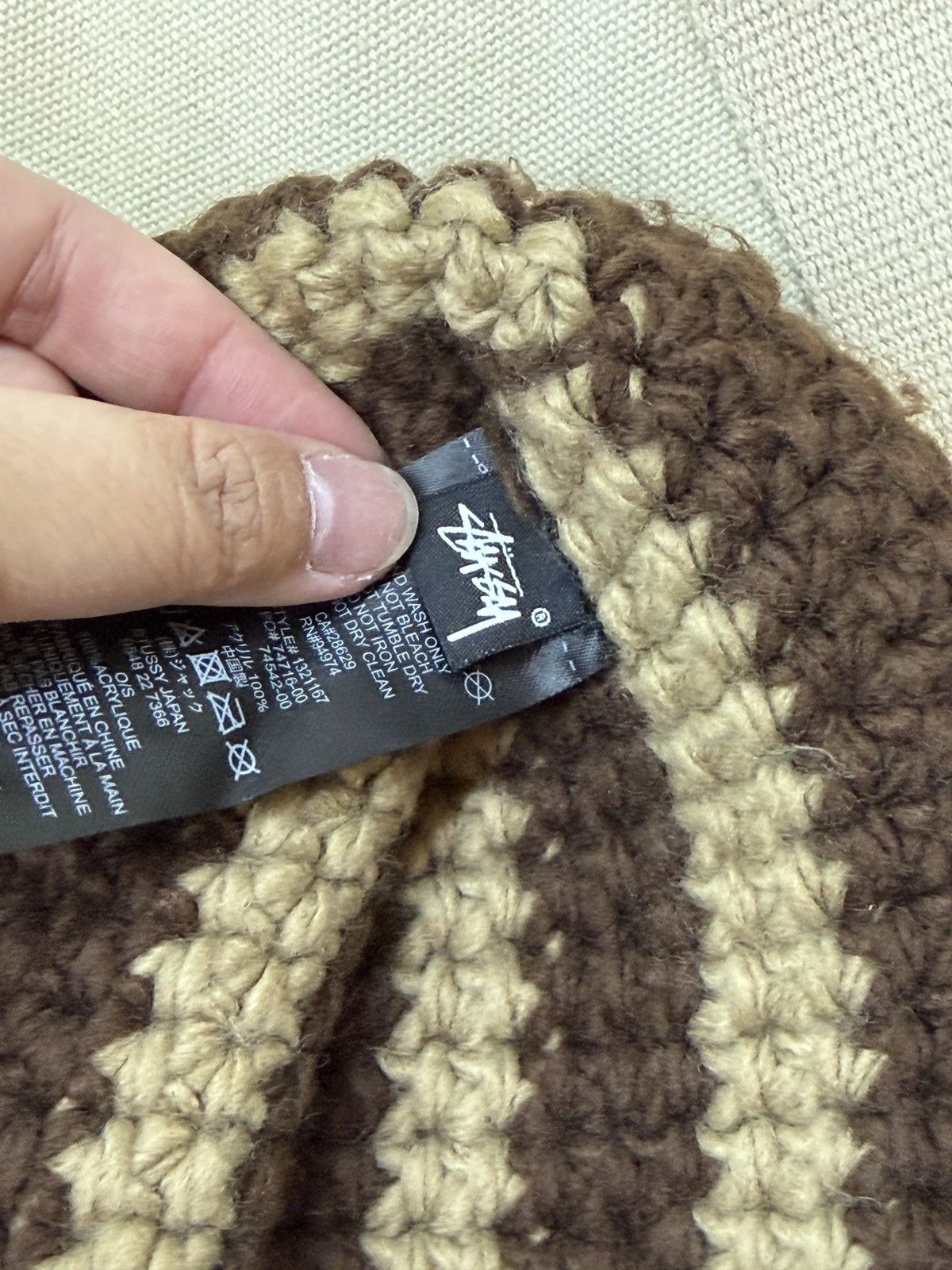 Stussy Stussy Swirl Knit Bucket Hat Size ONE SIZE - 6 Thumbnail