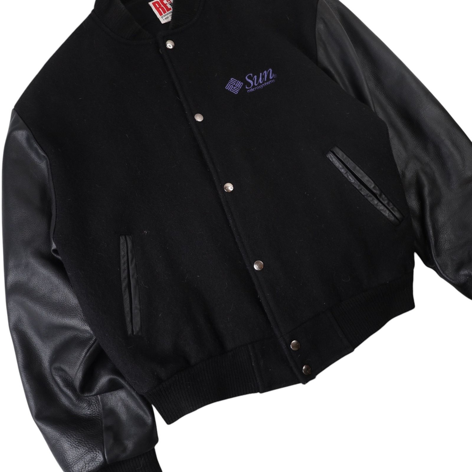 Vintage Vintage Sun Mircosystems Java Embroidered Letterman Jacket Size US M / EU 48-50 / 2 - 3 Thumbnail