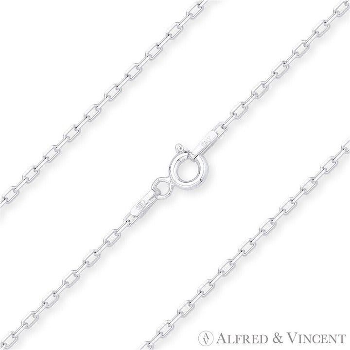 Other D-Cut Anchor Cable Link Chain Anklet in .925 Sterling Silver Size ONE SIZE - 1 Thumbnail