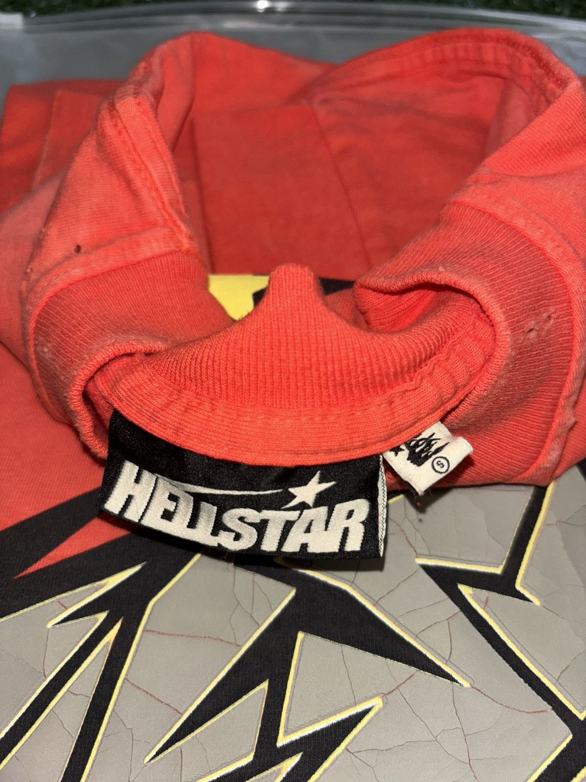 HELLSTAR Hellstar Red Crack Print Tee Size US S / EU 44-46 / 1 - 3 Thumbnail