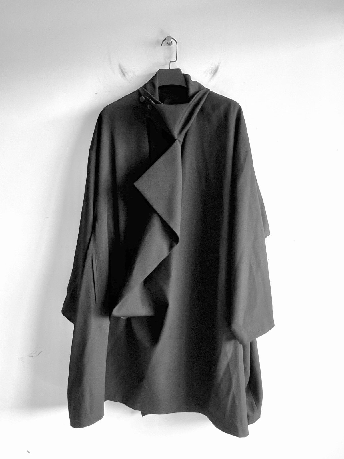Yohji Yamamoto Yohji Yamamoto Pour Homme - WOOL GABARDINE SMOOTH COAT Size US M / EU 48-50 / 2 - 3 Thumbnail