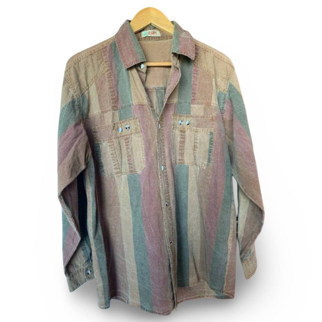 Vintage VTG Liza shirt #647 Size US M / EU 48-50 / 2 - 1 Thumbnail
