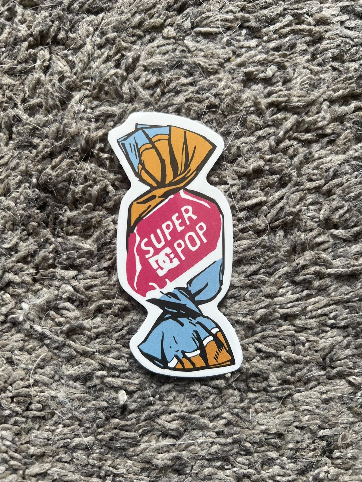 DC DC Shoes Super Pop Sticker Size ONE SIZE - 1 Thumbnail
