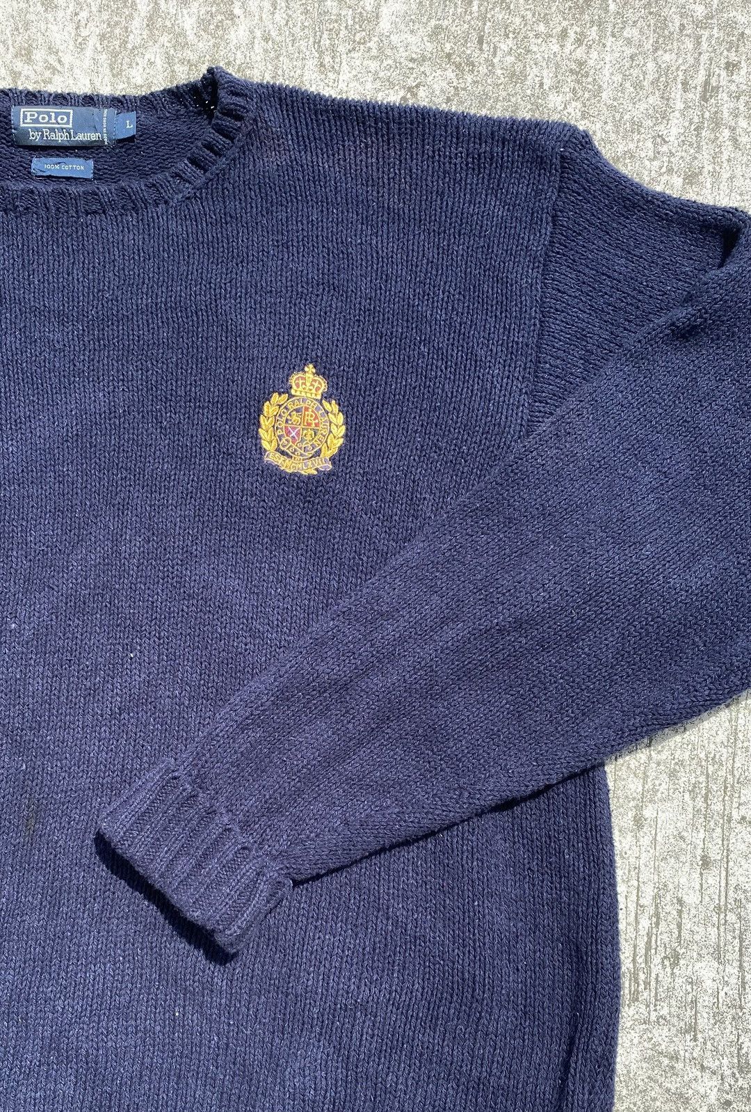 Polo Ralph Lauren Vintage Polo Ralph Lauren knit sweater Size US L / EU 52-54 / 3 - 2 Thumbnail