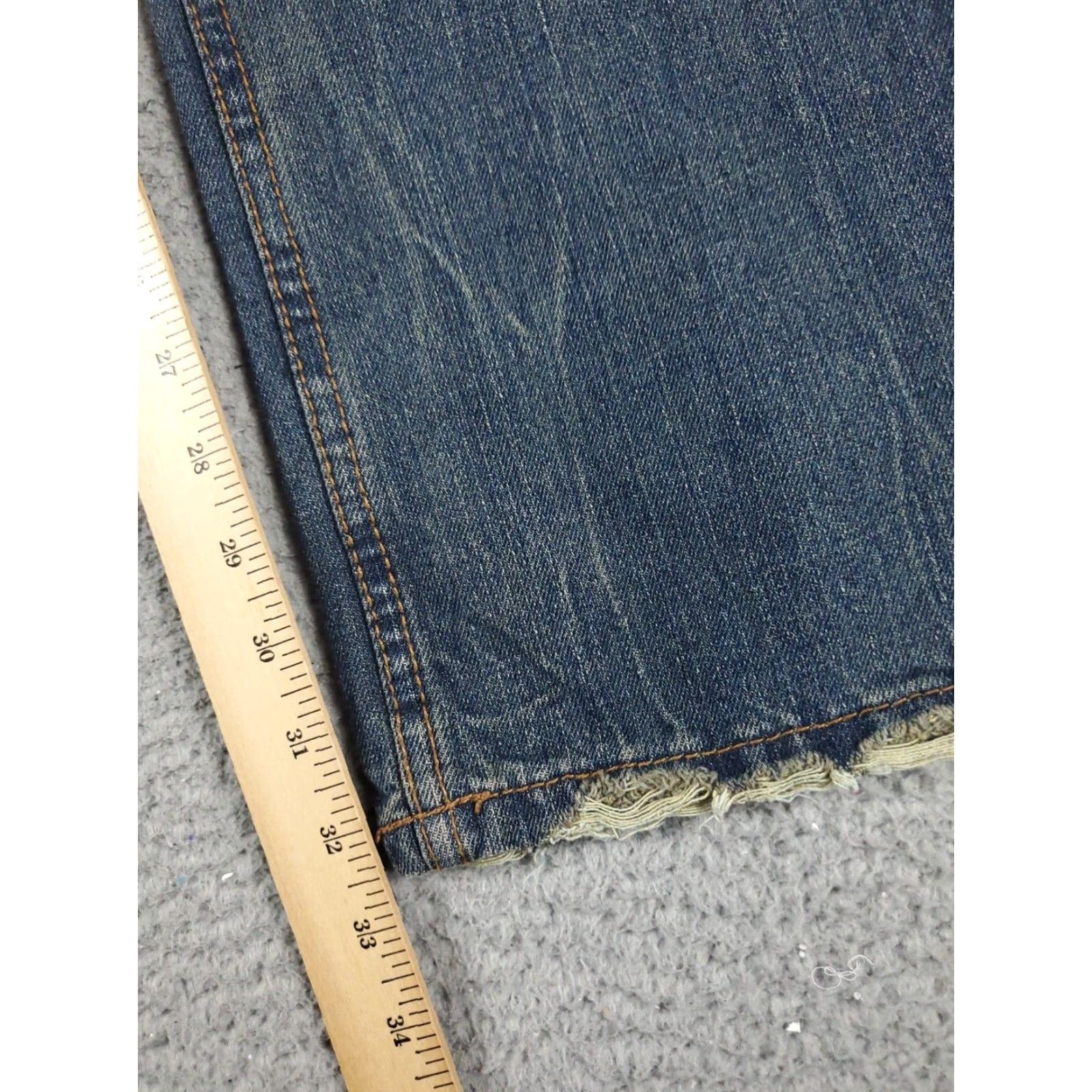 Jordan Craig Jordan Craig Mens Straight Leg Blue Jeans Size 36x32 Regular Fit Cotton Pants Size US 36 / EU 52 - 5 Thumbnail