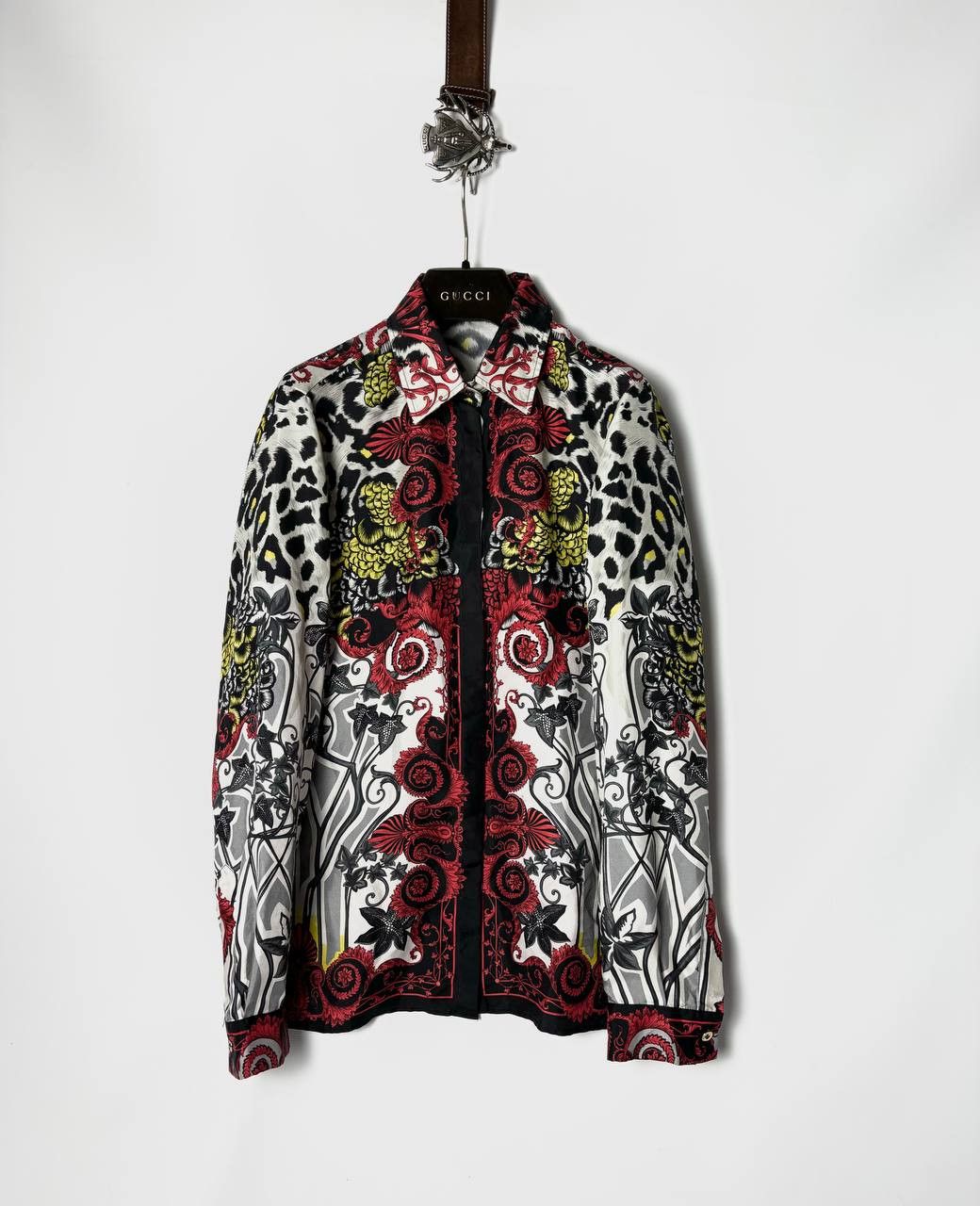 image of Versace Silk Shirt, Men's (Size Small)