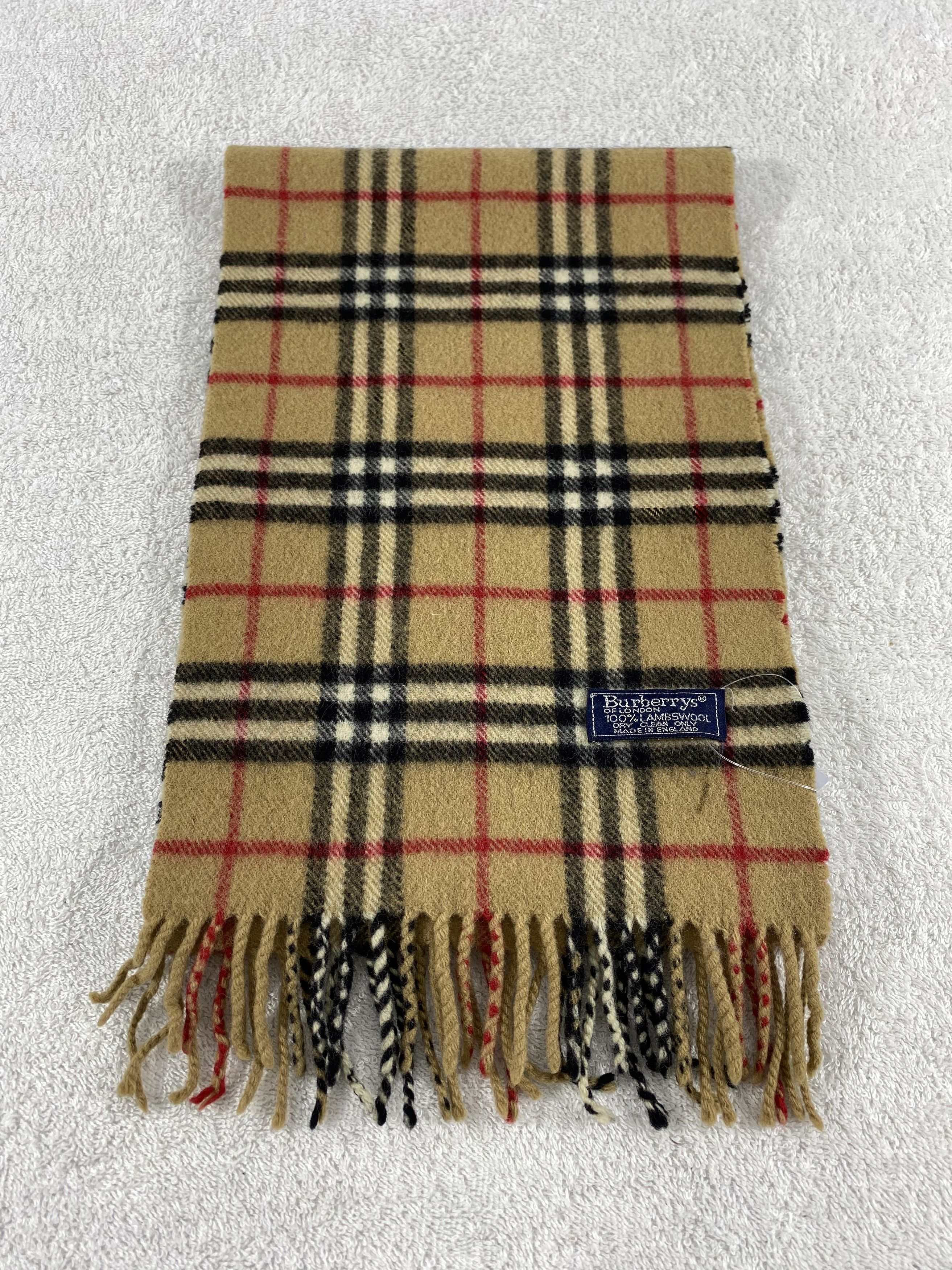 Burberry Vintage Burberry Scarf/Muffler/Neckwear MF723 Size ONE SIZE - 2 Thumbnail