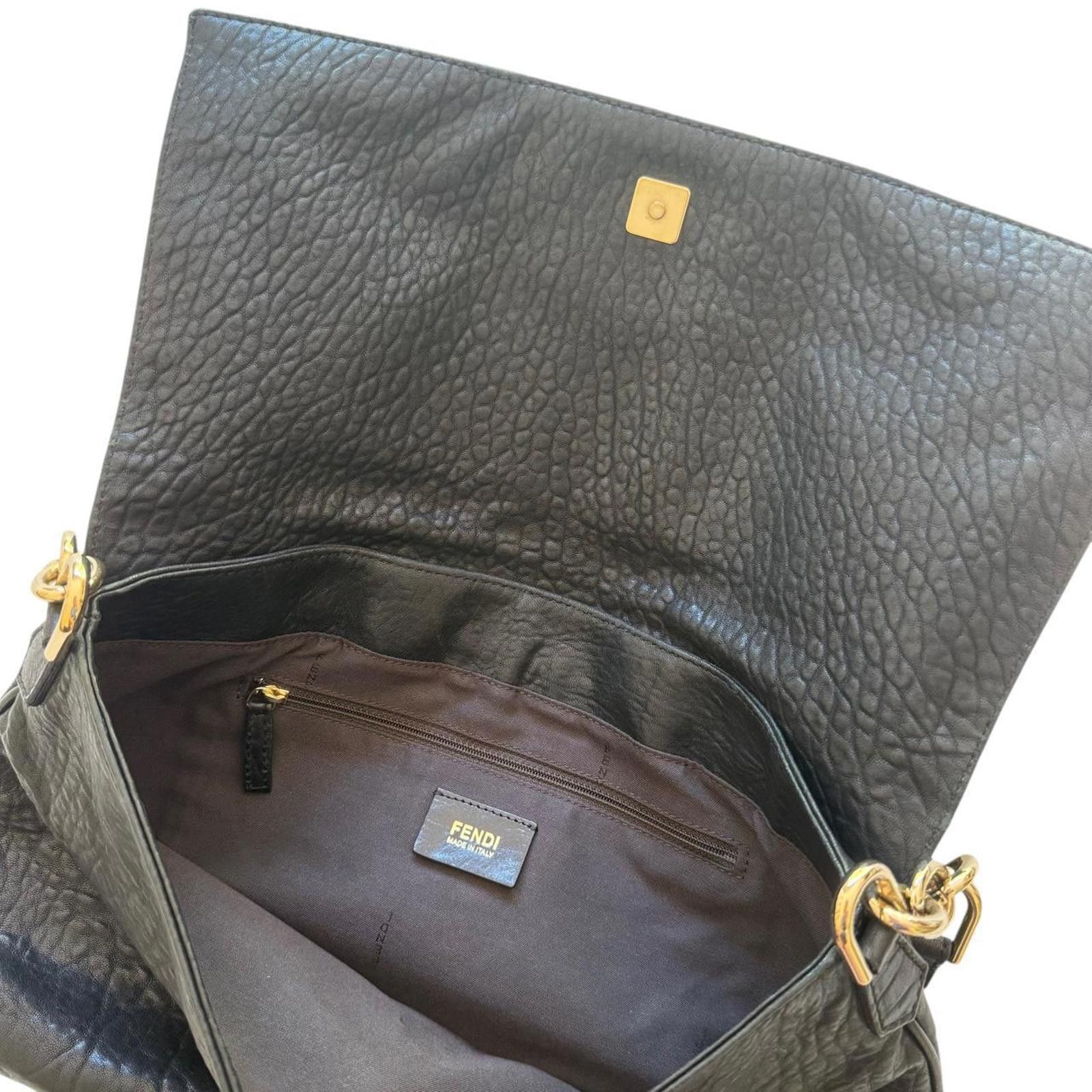 Fendi fendi 2000s black shoulder bag Size ONE SIZE - 4 Thumbnail