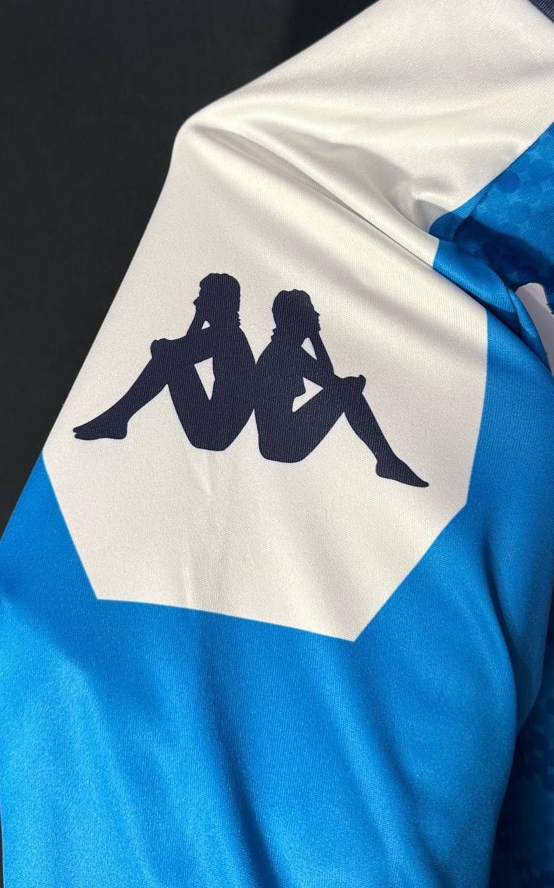 Kappa Napoli 2019 2020 Kappa Home football shirt Jersey Soccer Size US XS / EU 42 / 0 - 2 Thumbnail