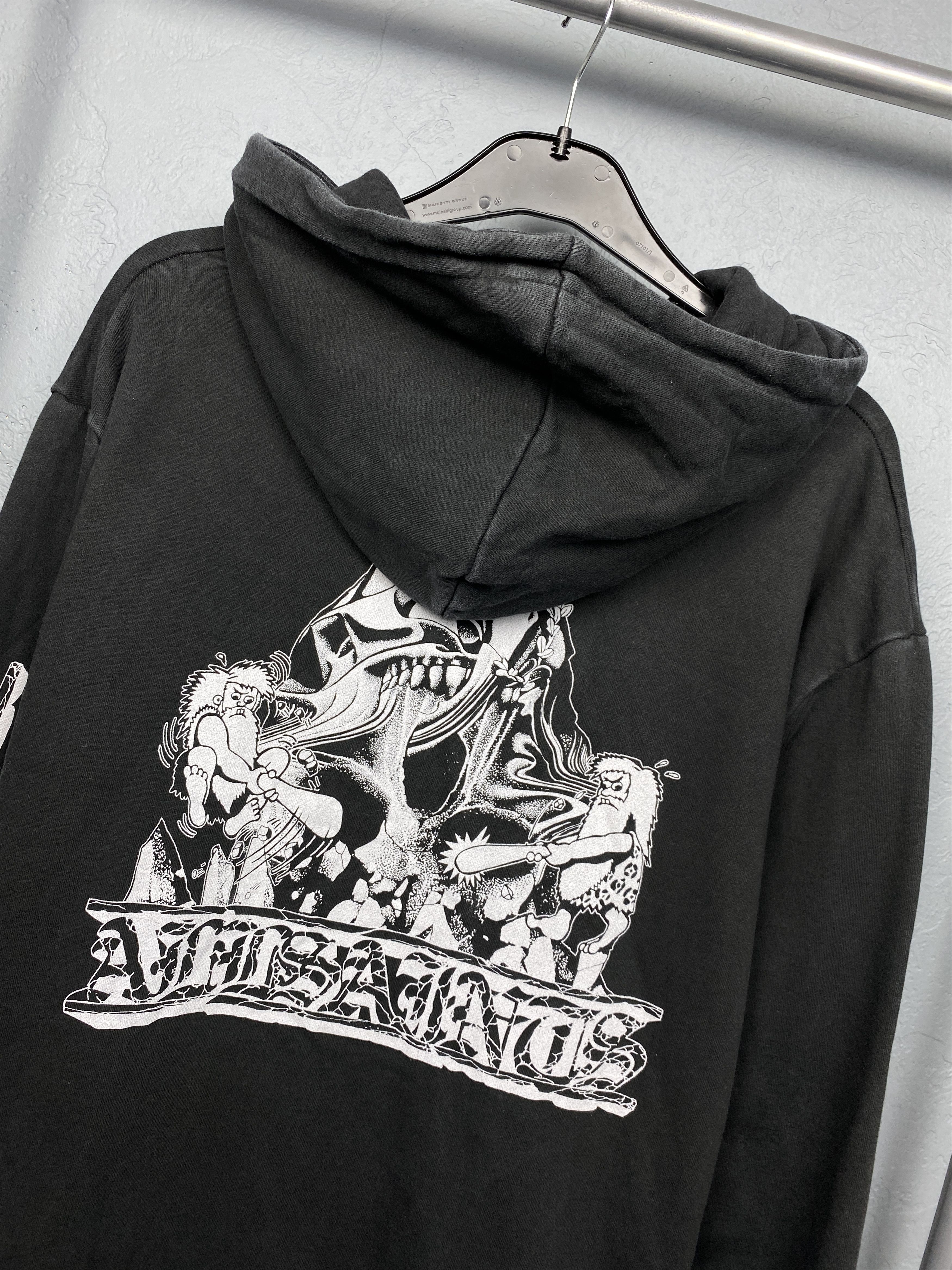 Allsaints Allsaints Vintage Mens Troglodyte LS Hoodie Size US M / EU 48-50 / 2 - 2 Thumbnail