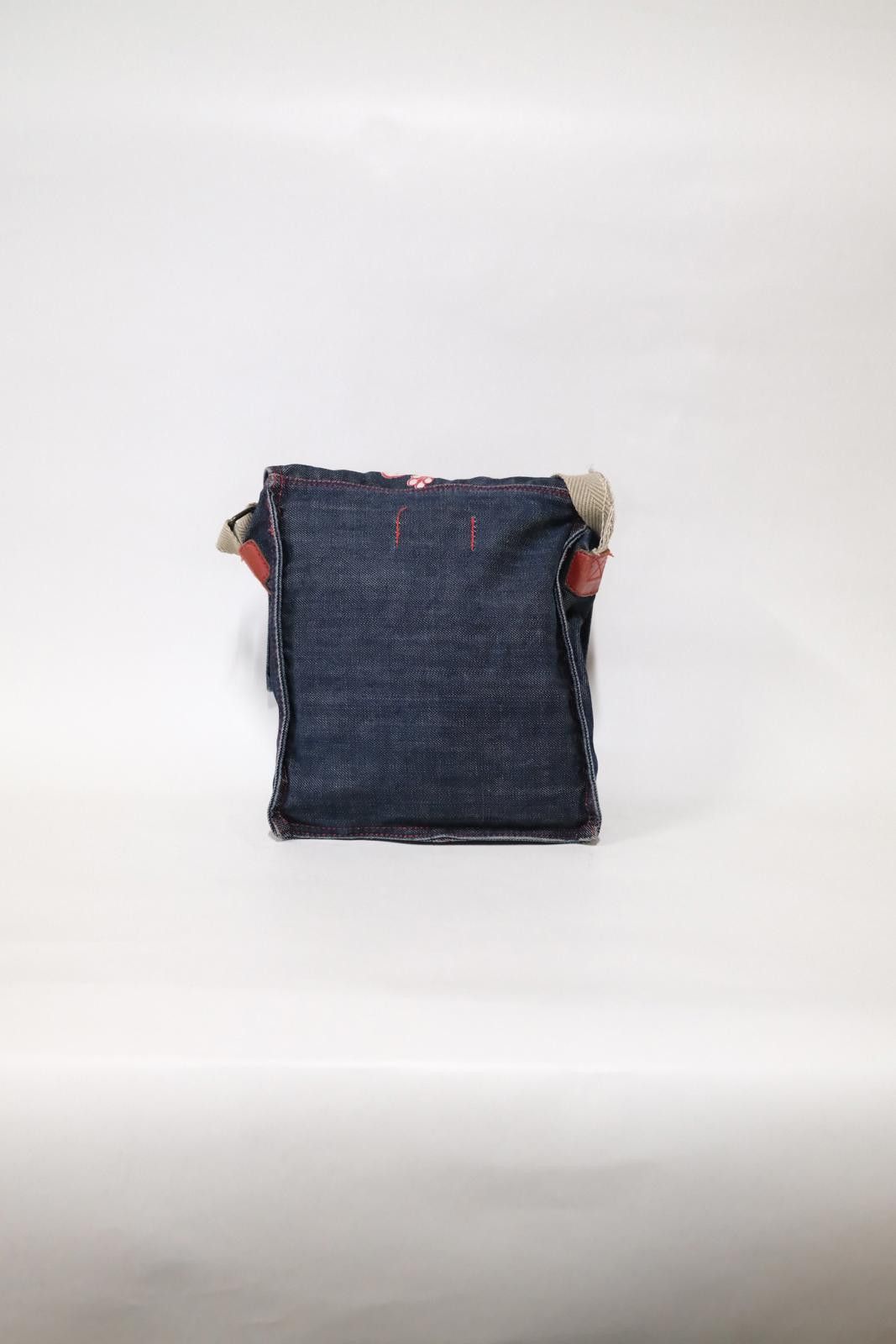 Dolce & Gabbana 00's Dolce & Gabbana Floral Denim Shoulder Bag Size ONE SIZE - 2 Thumbnail