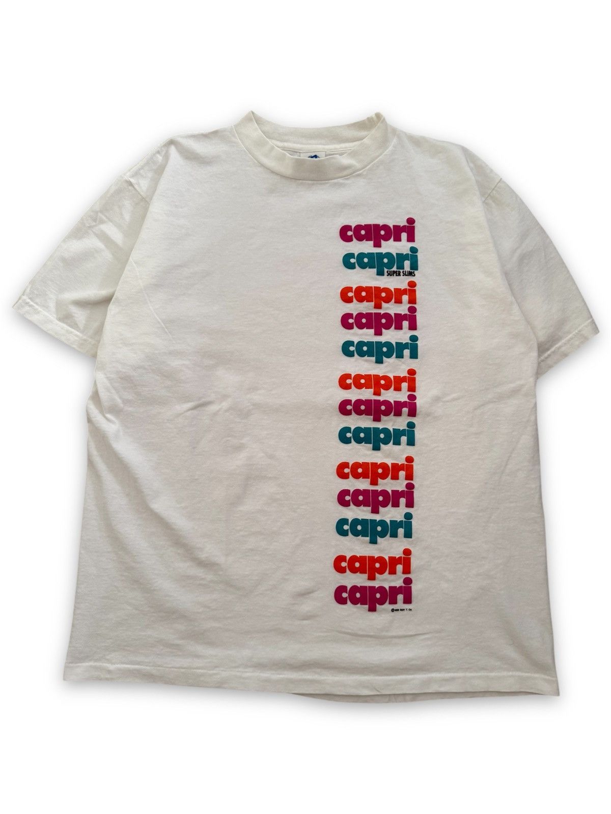 Vintage Licensed 1991 Cigarette Capri t shirt Size US M / EU 48-50 / 2 - 1 Thumbnail