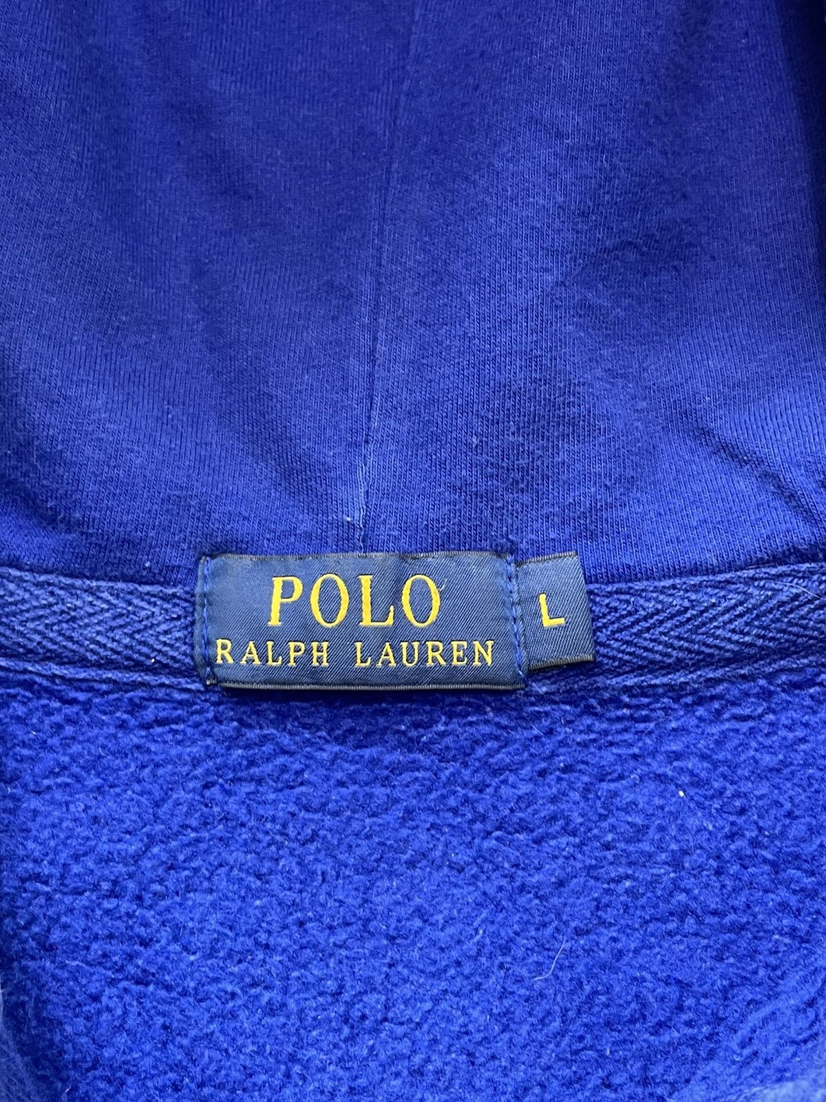 Polo Ralph Lauren Vintage Polo Ralph Lauren Zip Up Hoodie Basic Logo 90s Y2K Size US L / EU 52-54 / 3 - 6 Thumbnail
